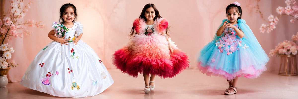 Stylish Kids Couture Gowns for Special Occasions