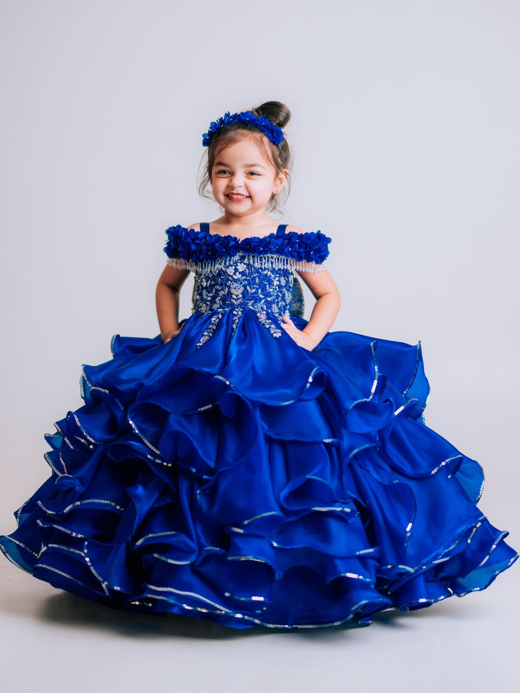 Layer Jimmy chu Sequence Ball Gown
