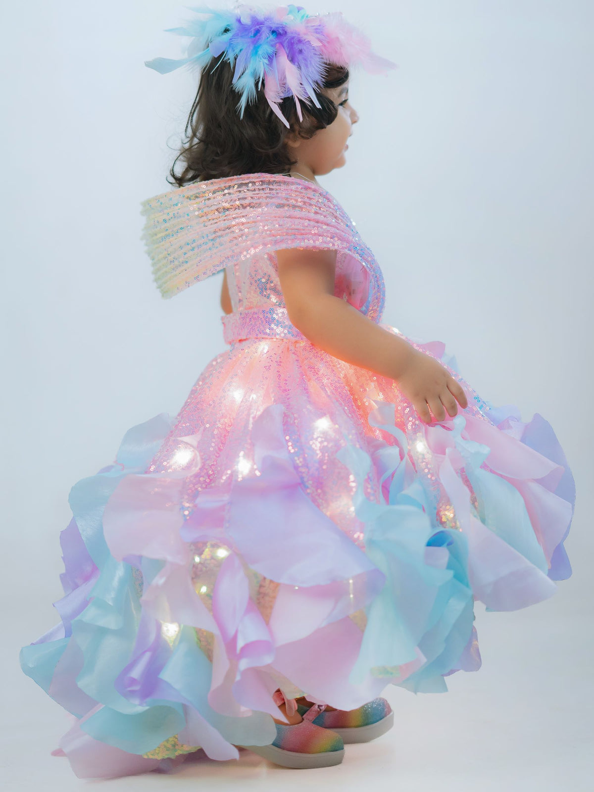 FAIRY TAIL HIGH LOW GOWN - WITH LIGHTS