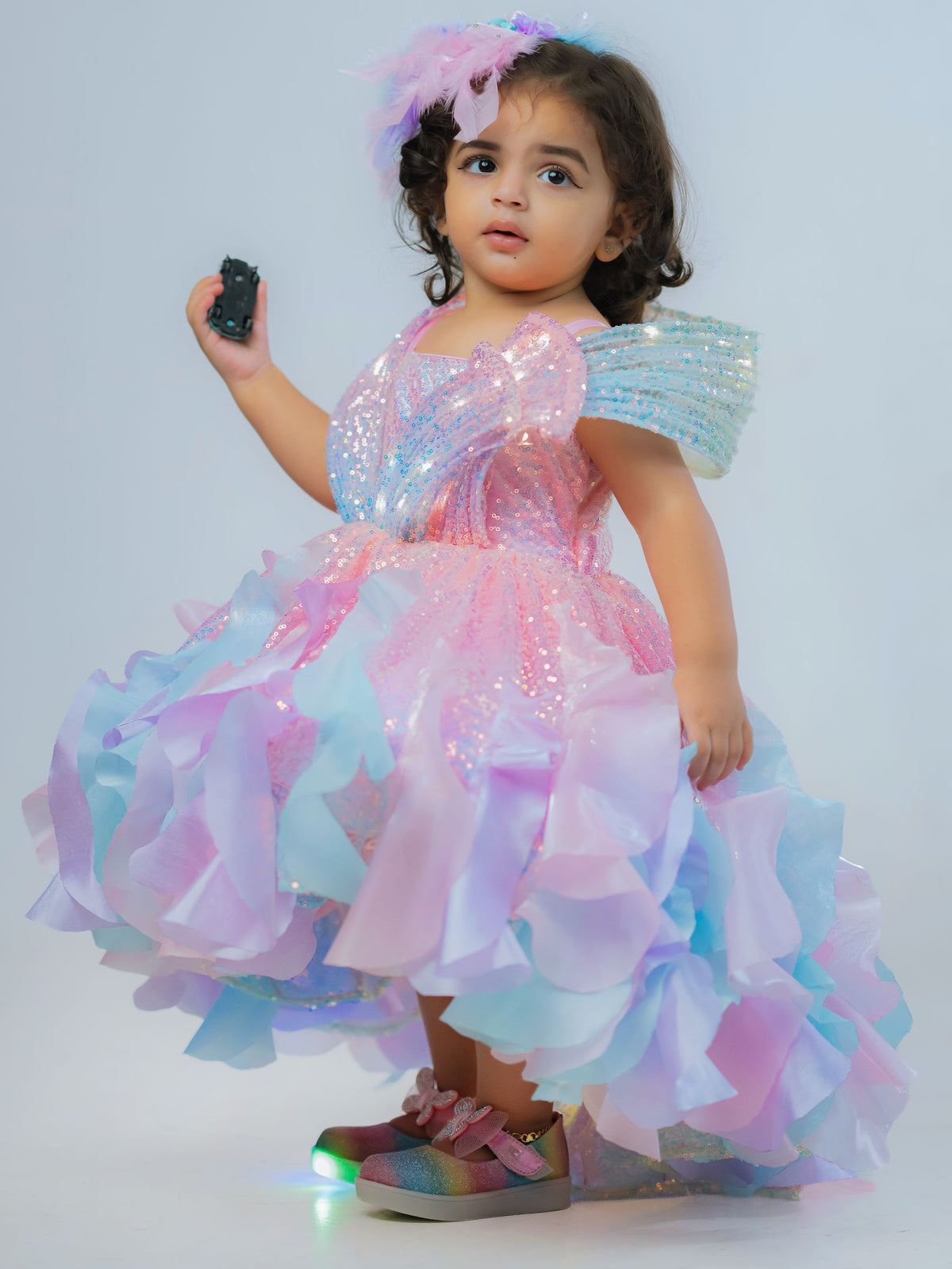 FAIRY TAIL HIGH LOW GOWN - WITH LIGHTS