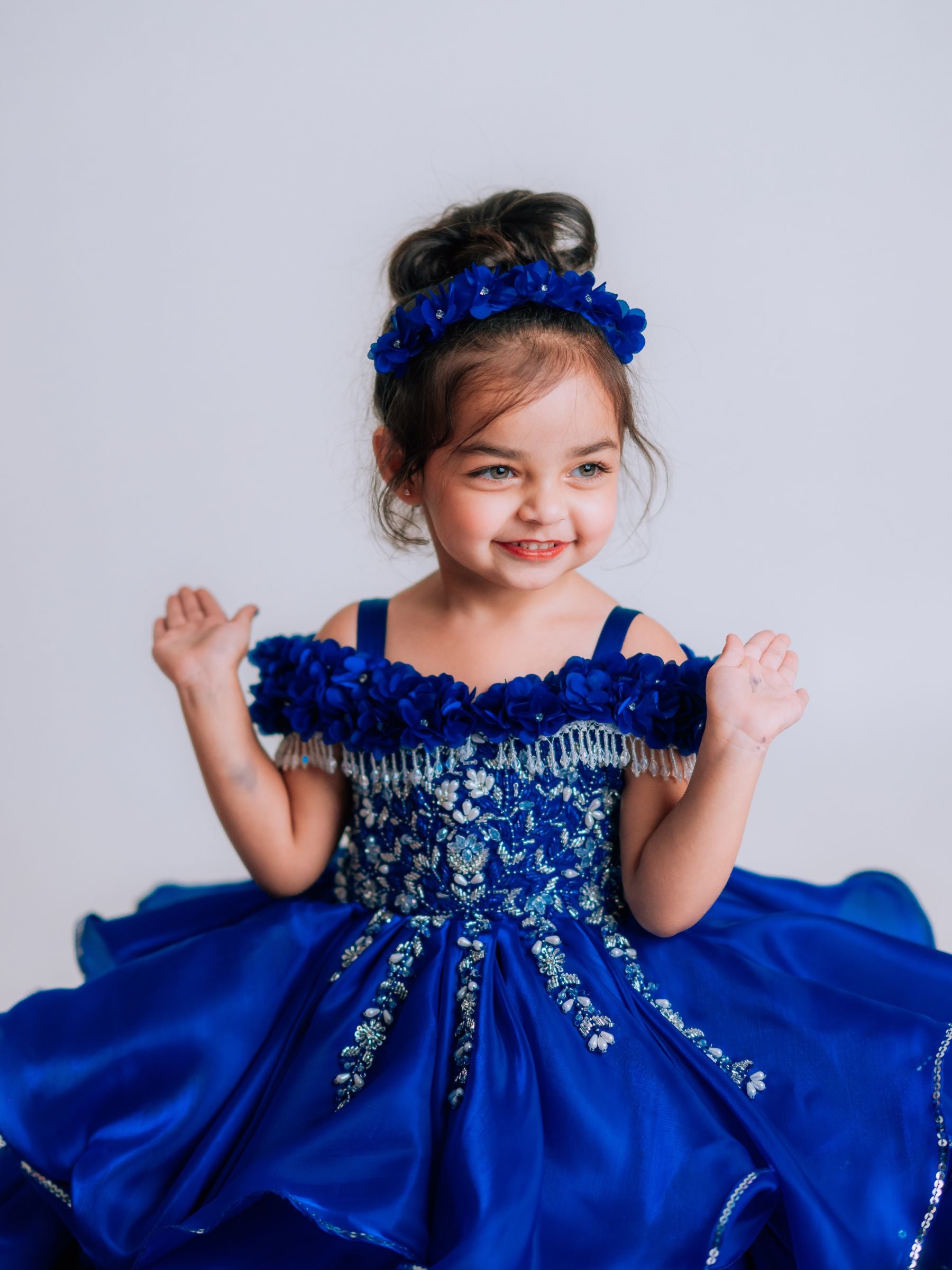 Layer Jimmy chu Sequence Ball Gown