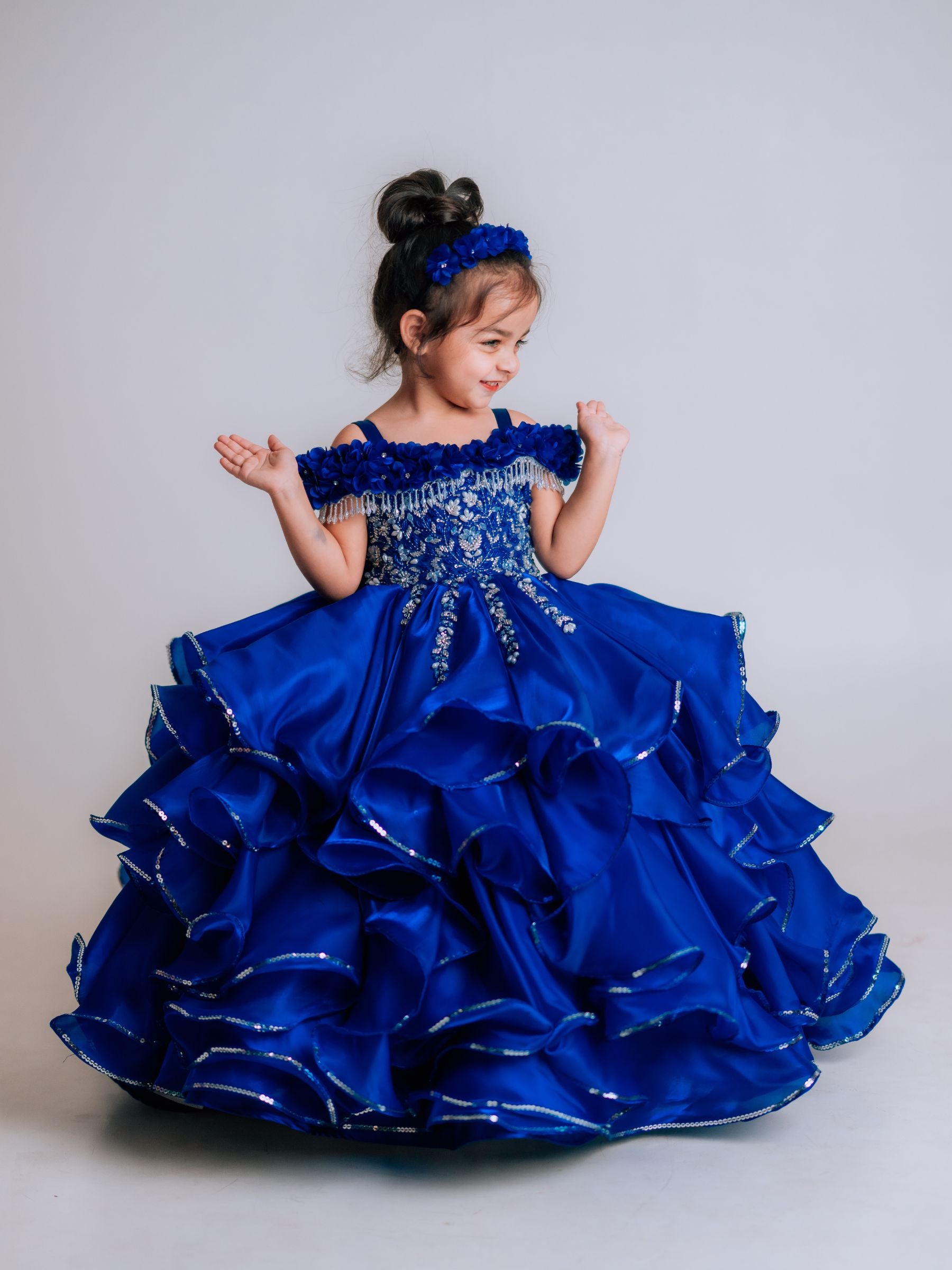 Layer Jimmy chu Sequence Ball Gown