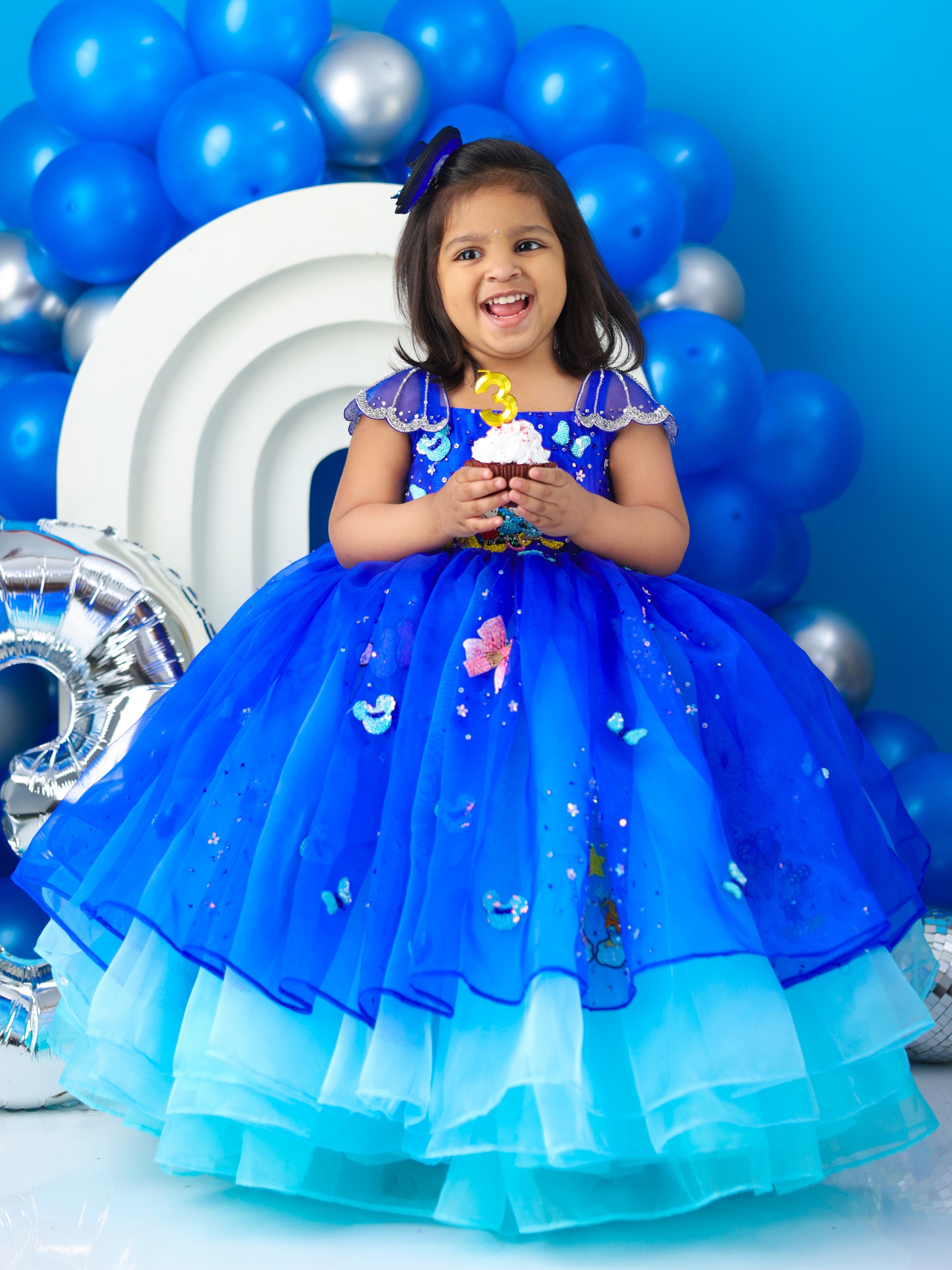 Royal Blue Birthday Belle