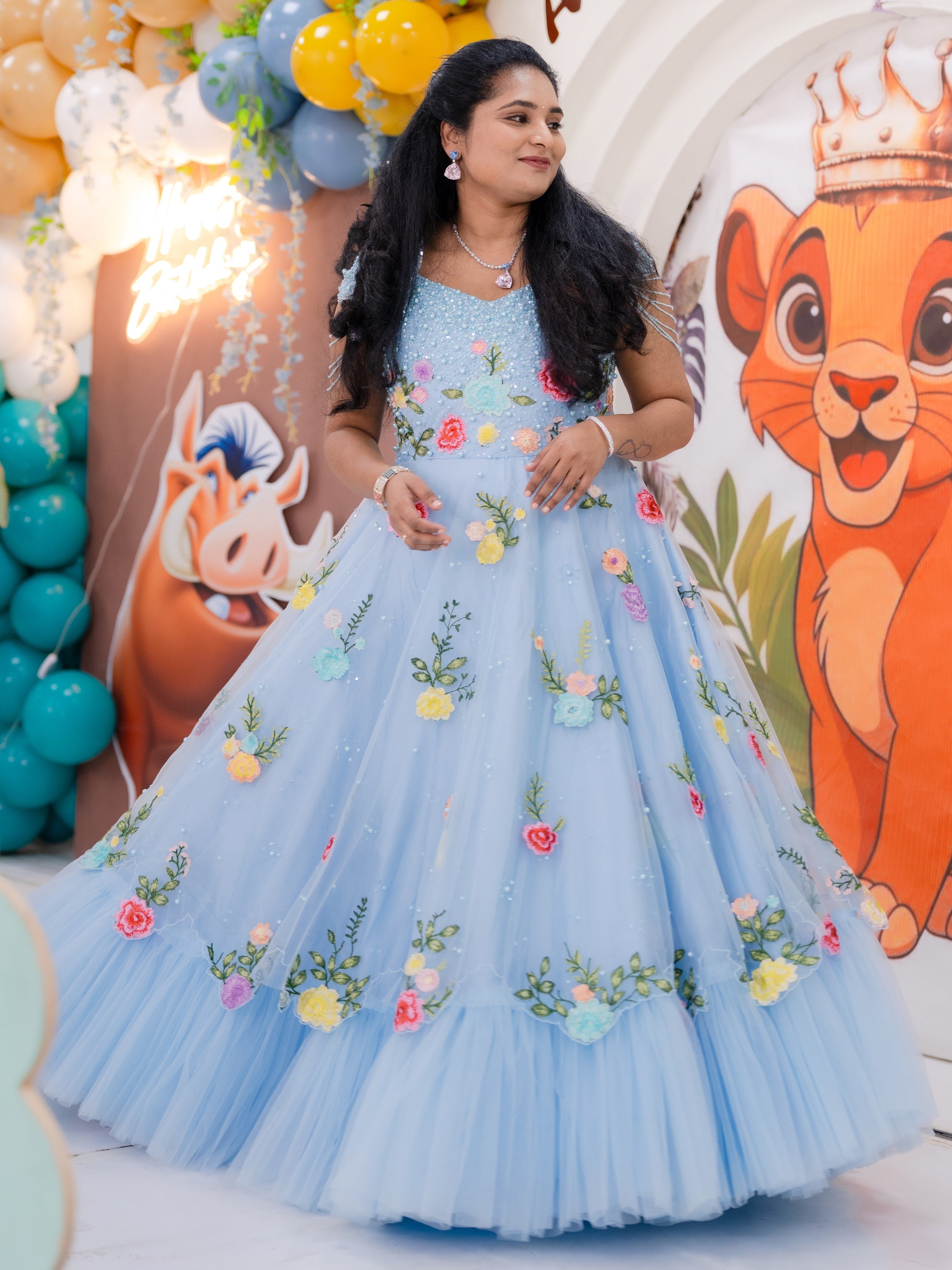 Celestial Bloom Gown