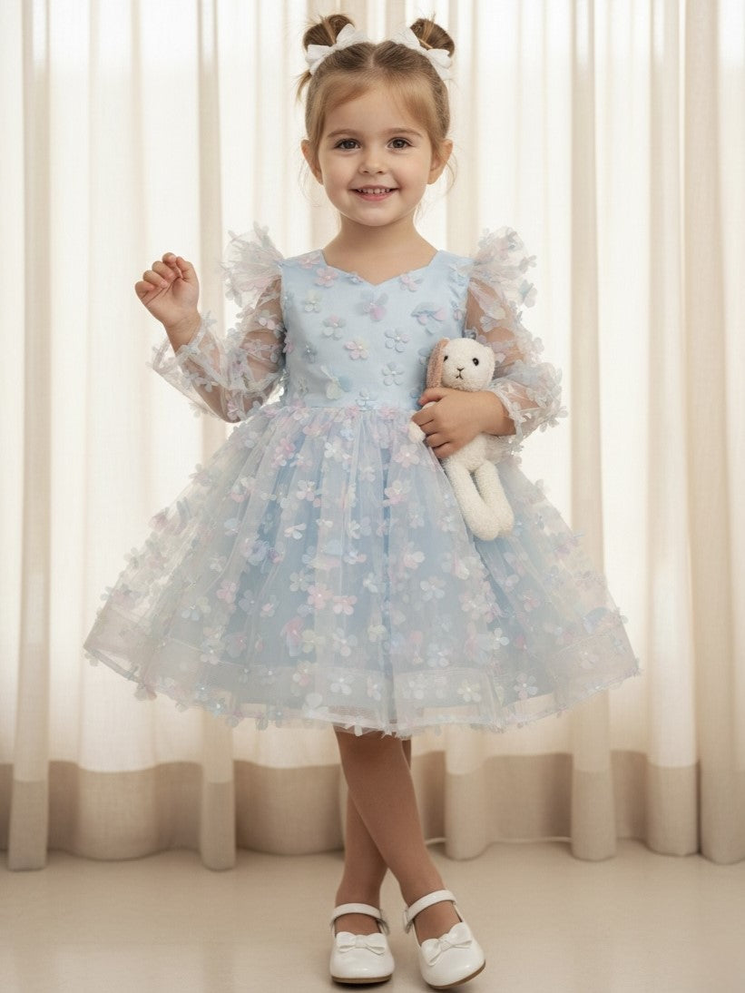 Skylar Bloom Baby Blue Fairy Princess Dress