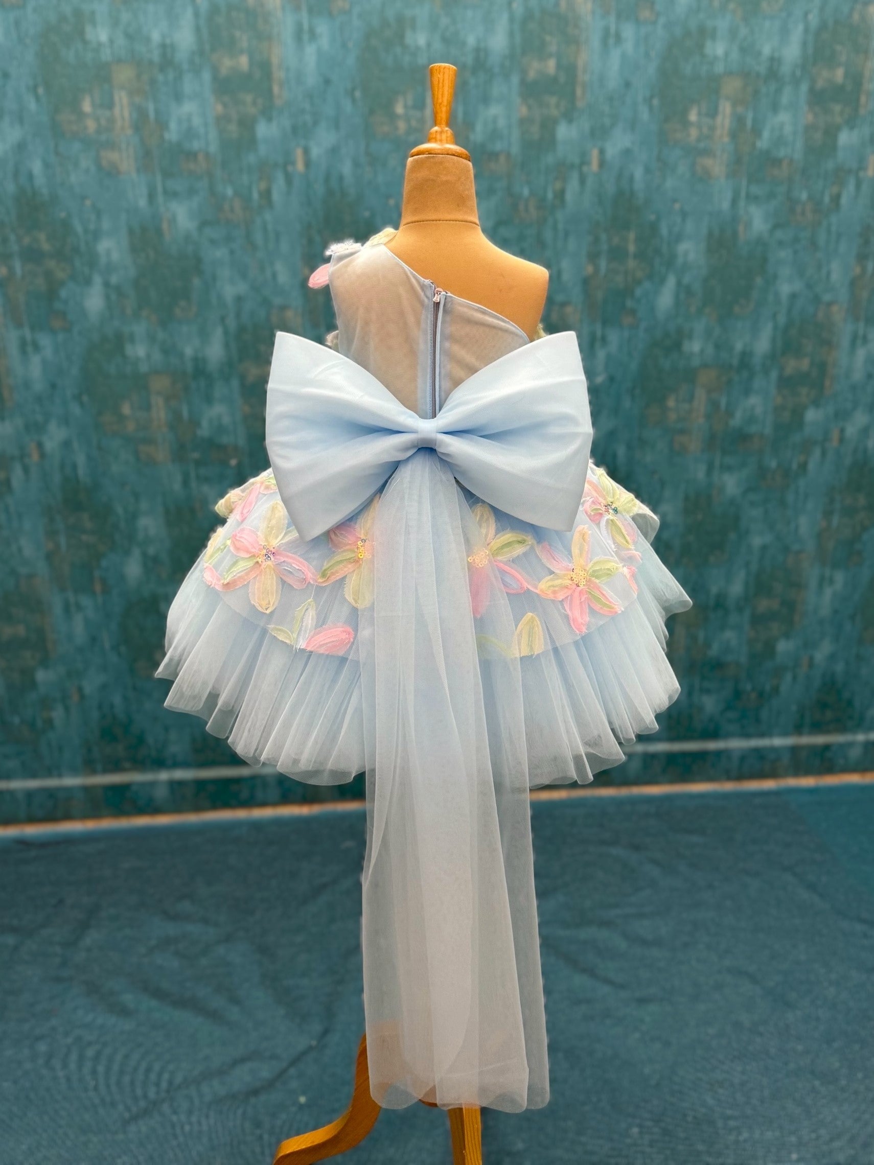 Pastel Petal Princess Dress