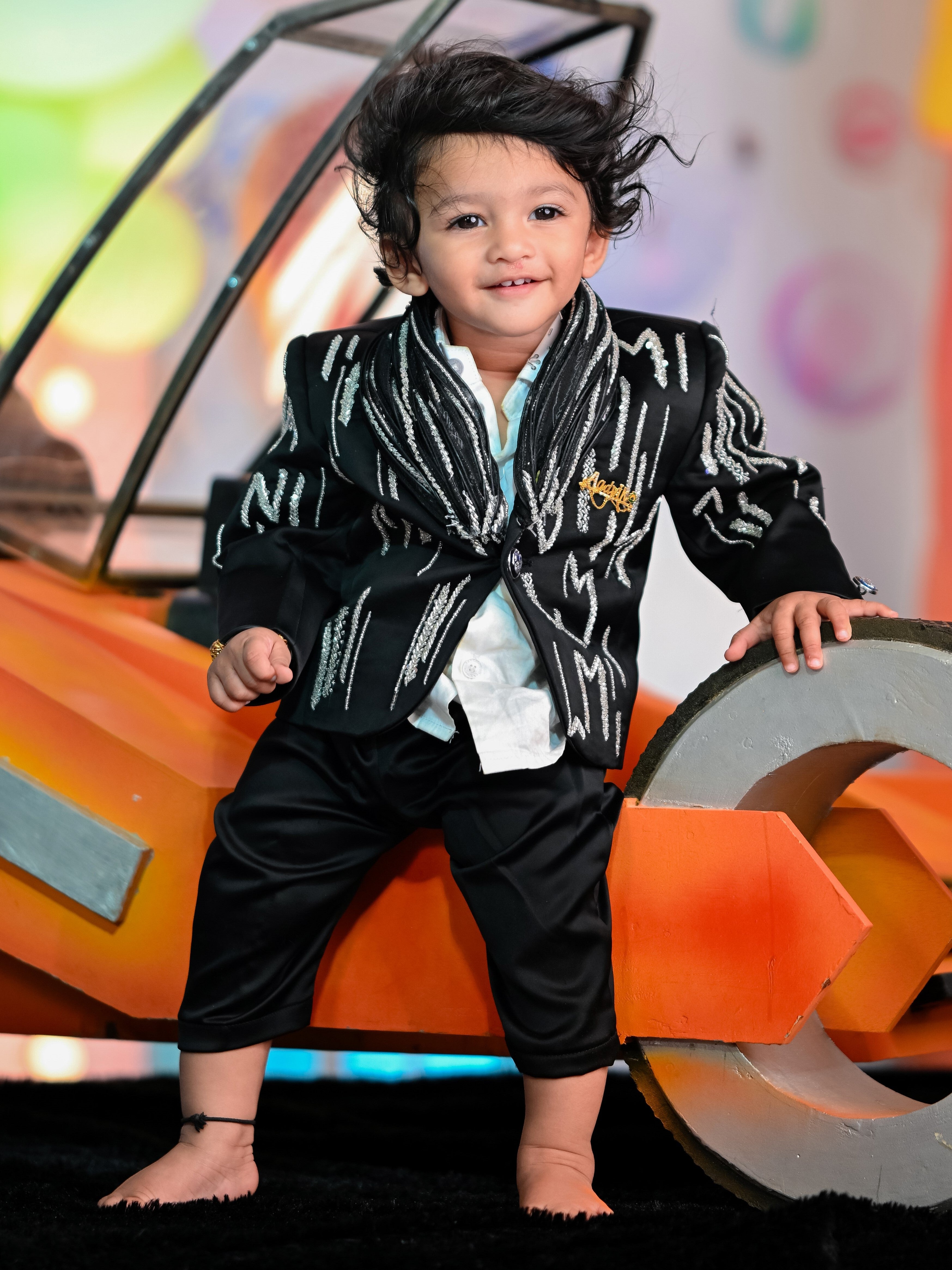 Bold Blaze Regal Suit- Comes with Pant and Shirt