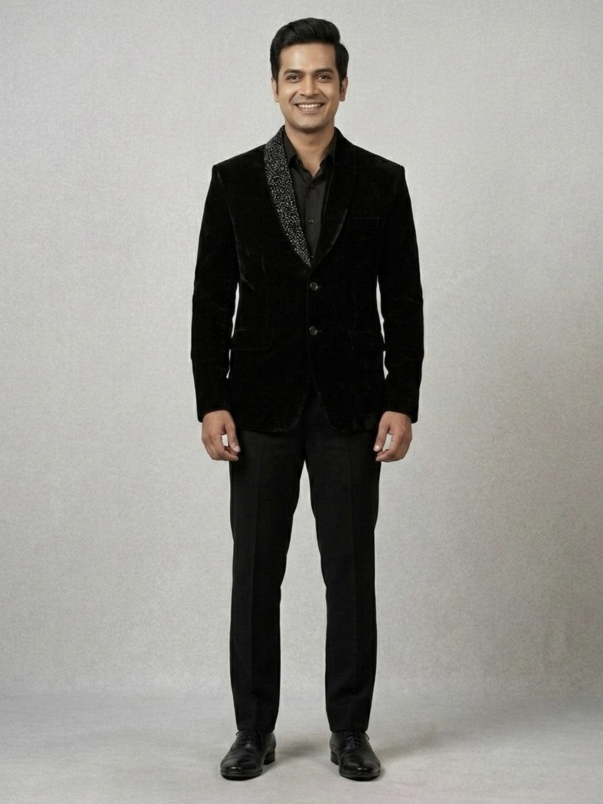 Midnight Elegance Blazer