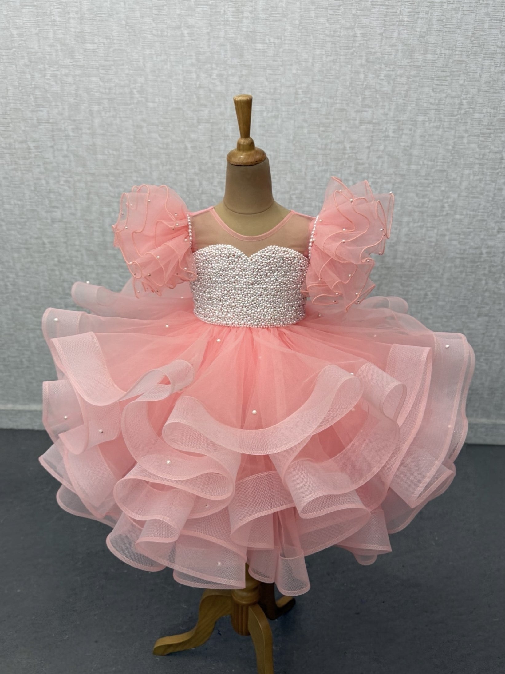 Designer Kids Clothes For Girls Online, Princess Peach Ball Gown