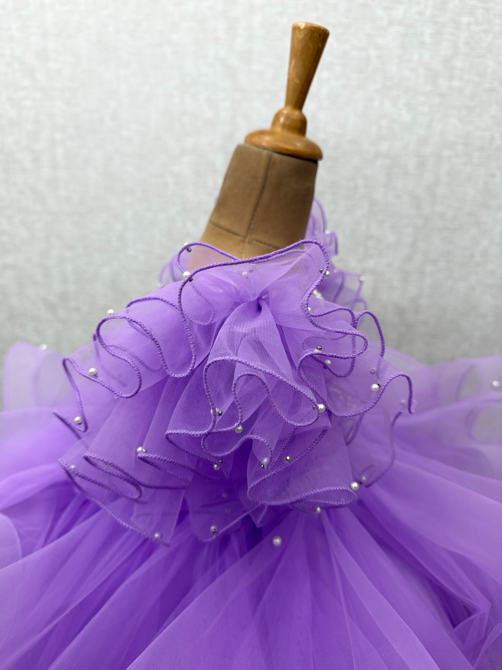 Princess Gown Online, Luxury Lilac Flower Girl Dress