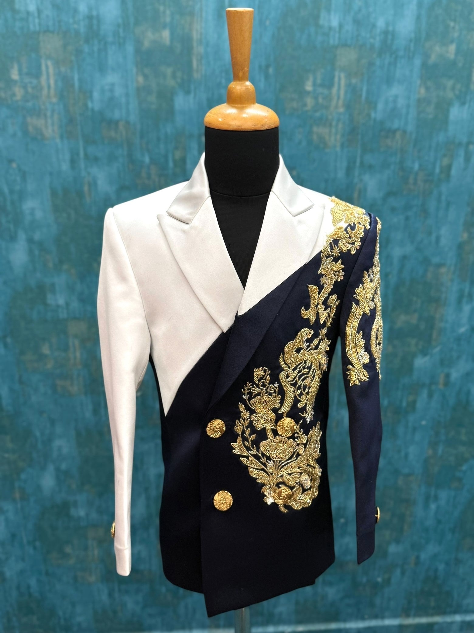Imperial Gold Royale Coat- Comes with Pant and Shirt
