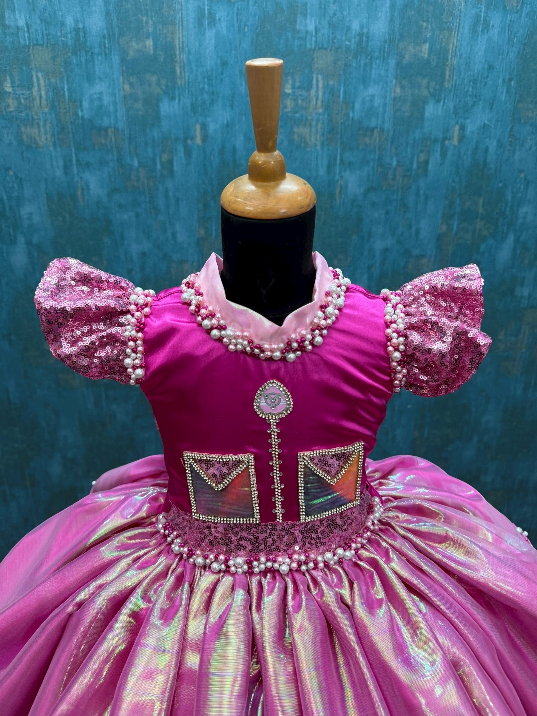 paw patrol theme pinky half length frock