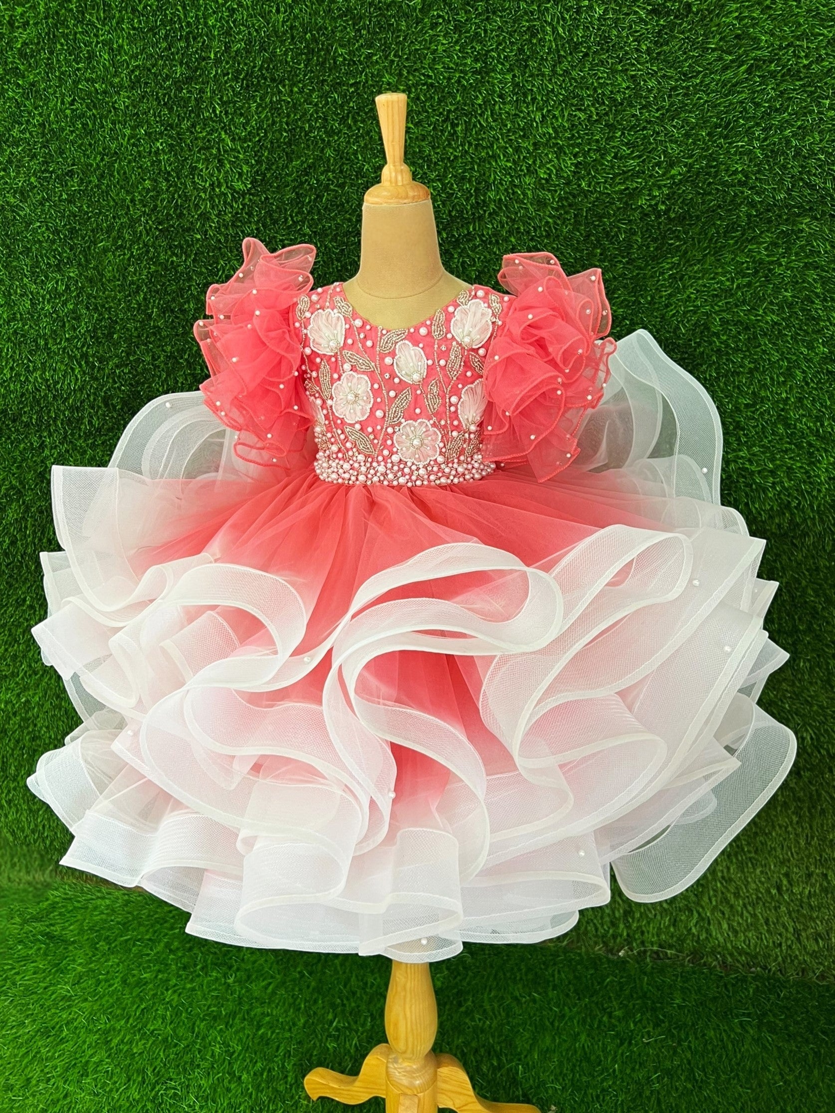 Peach Blossom Princess Dress