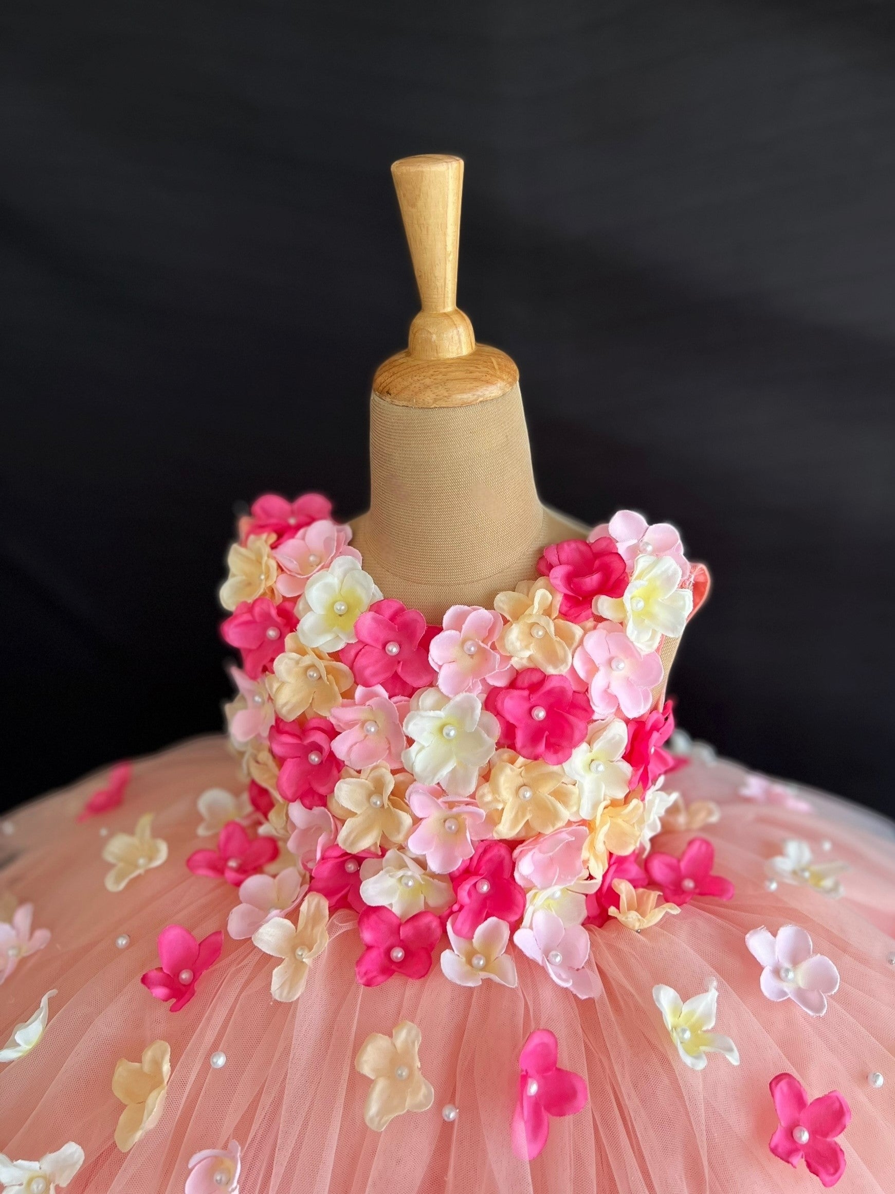 Peachy Meadow Magic Dress