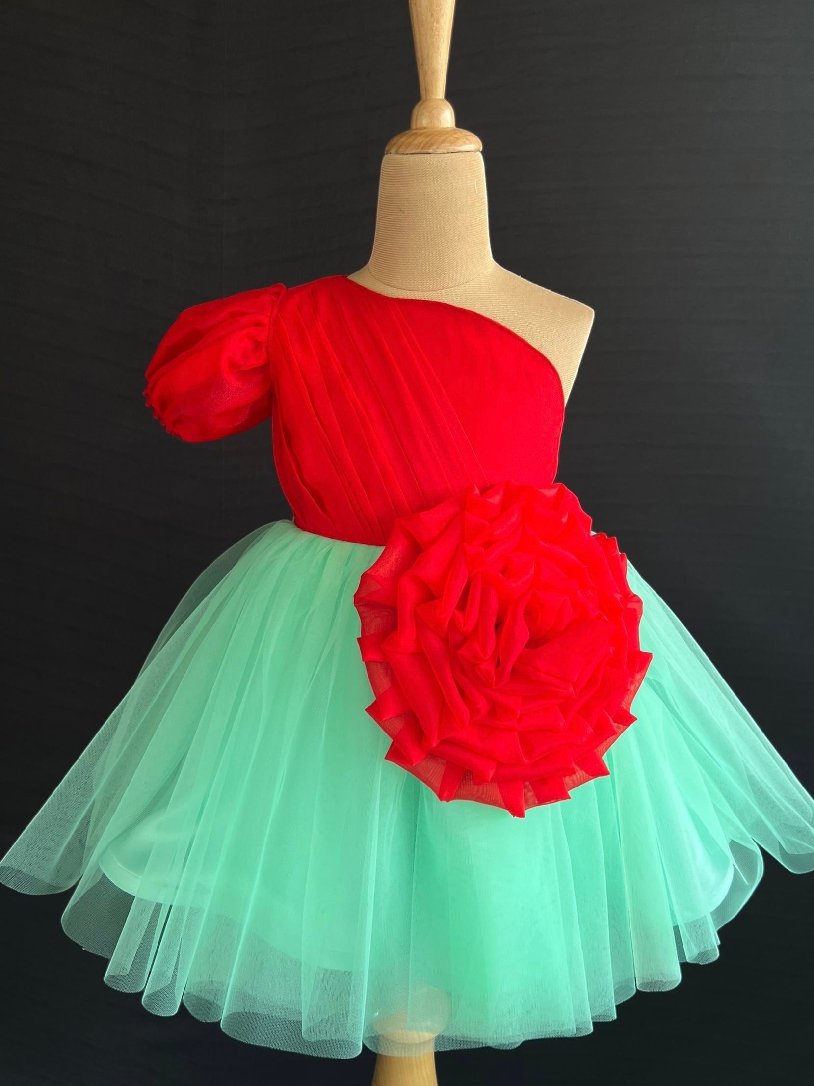 Cherry Blossom Mint Dress