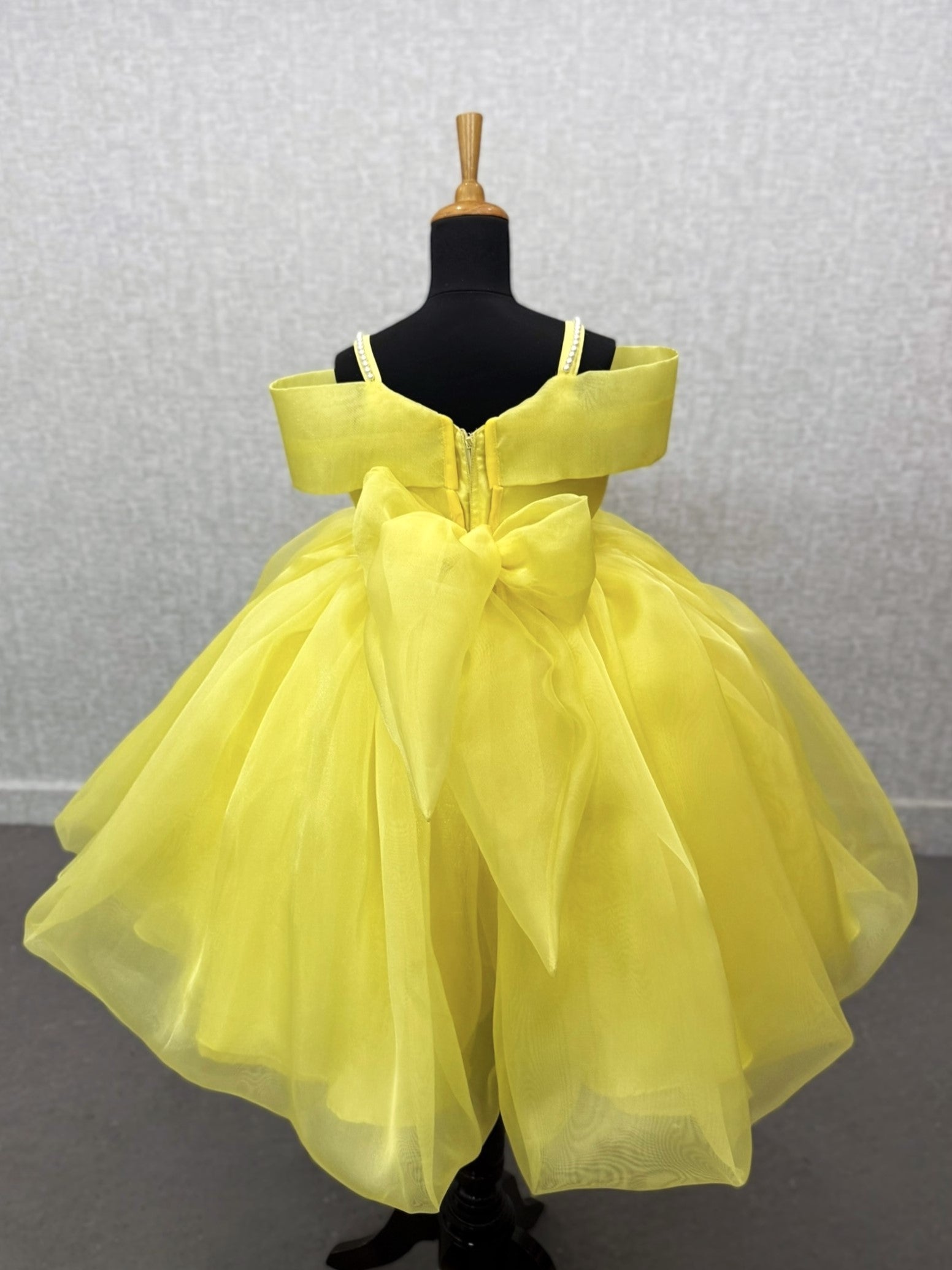 Lemon Luxe Princess Dress