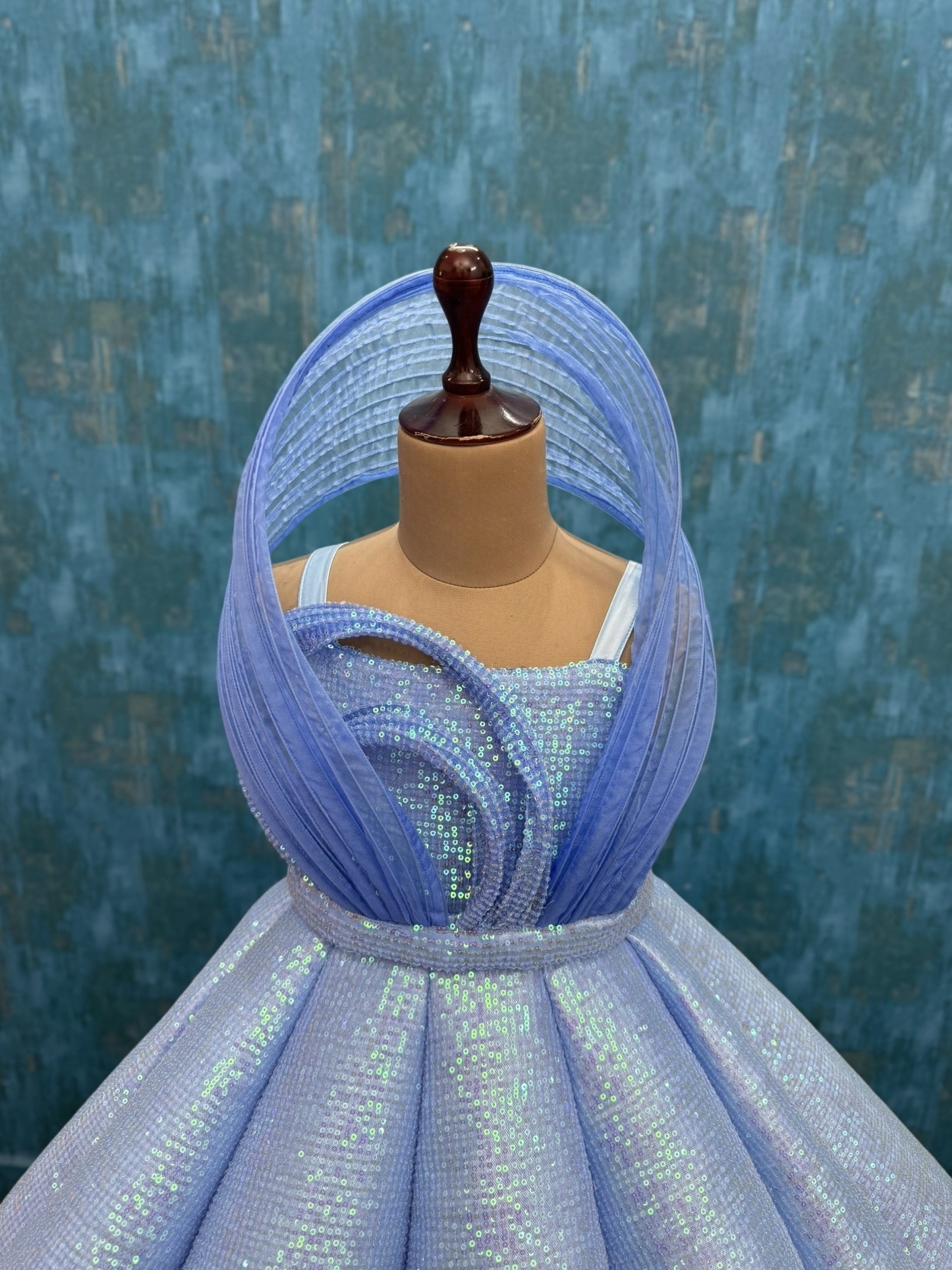 Winter Moon Lavender Sparkle Princess Ball Gown