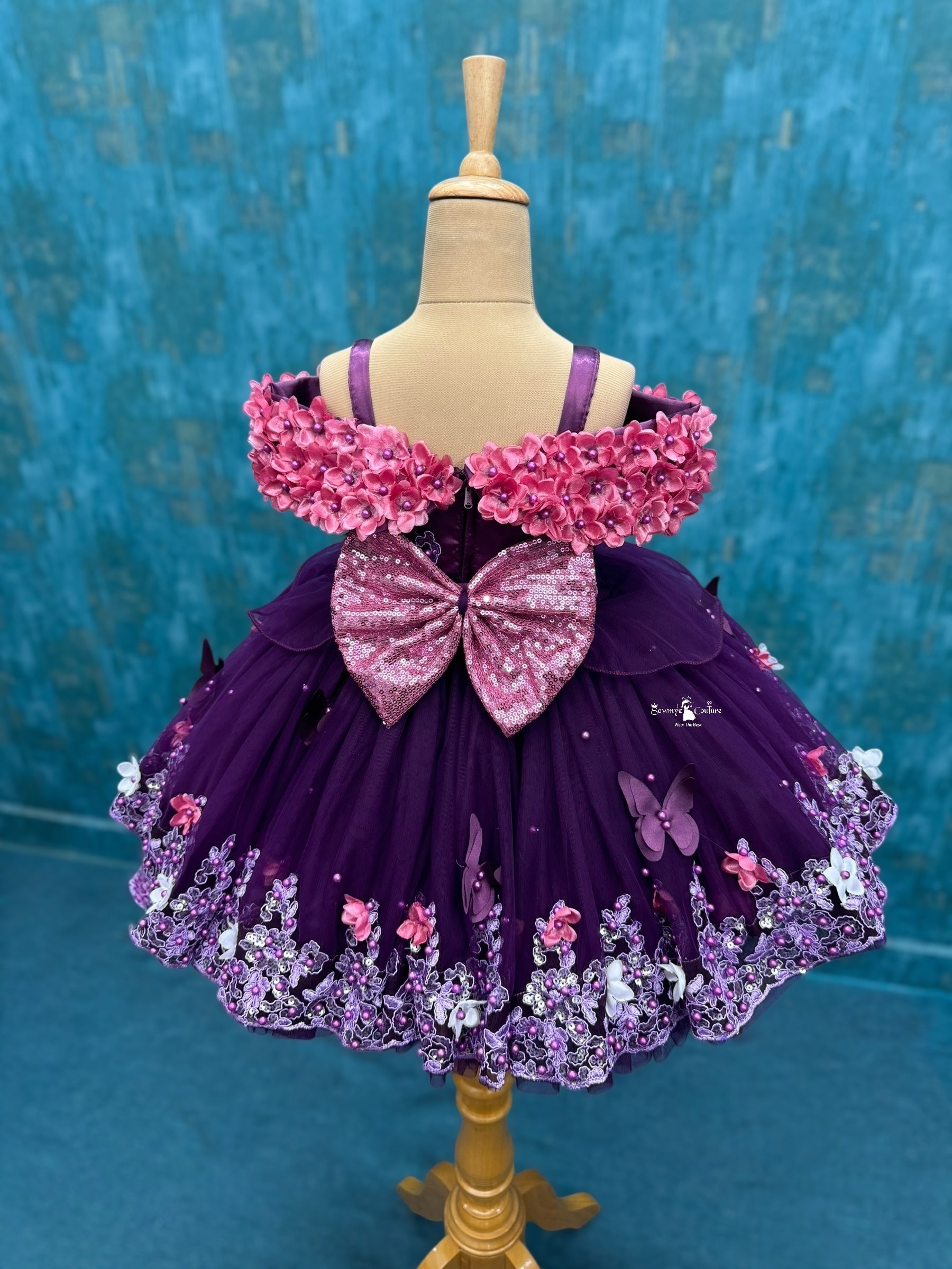 Plum Blossom Couture Duo- Lace Combo