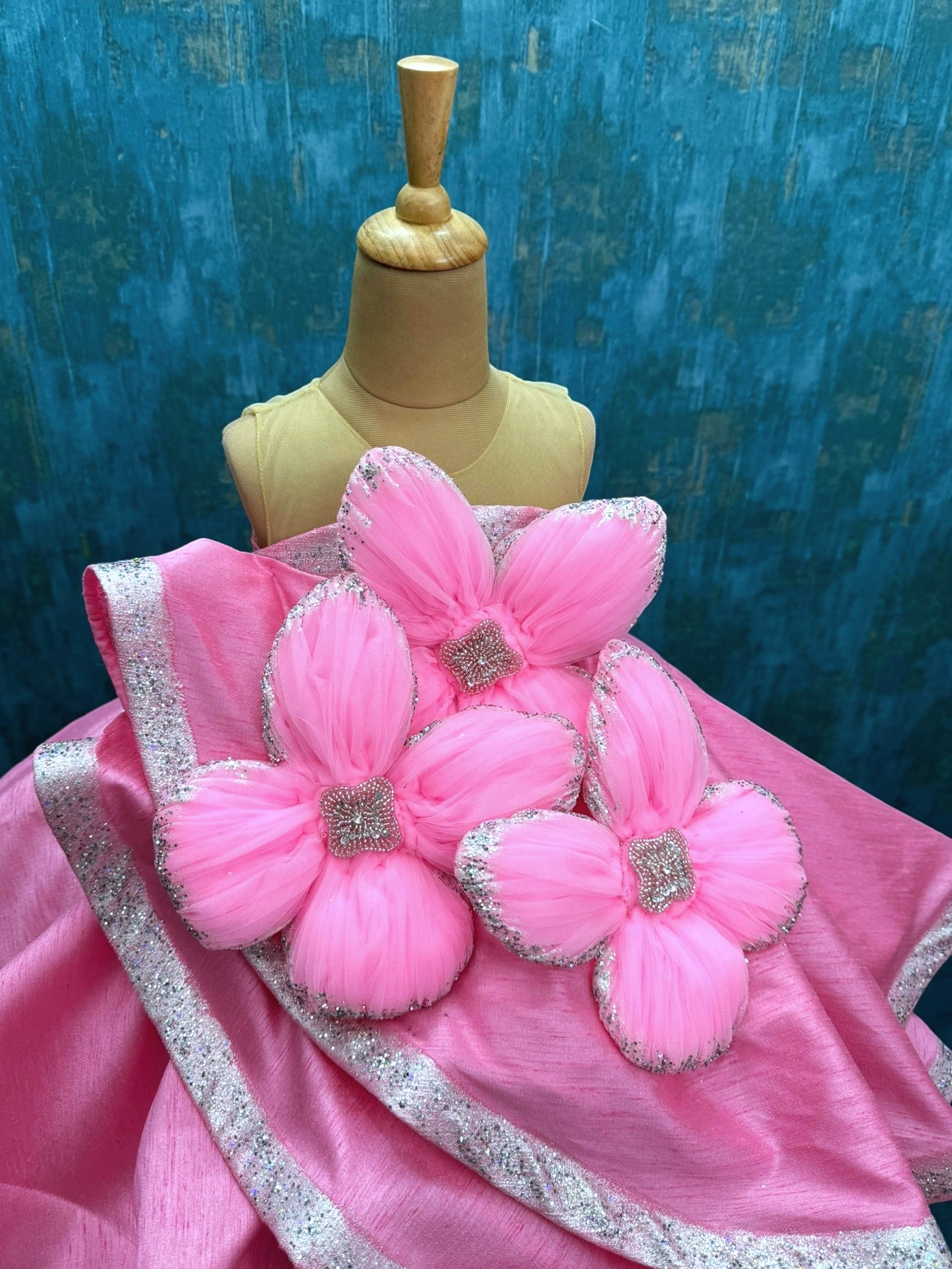 Blush Peony Enchantment Couture Gown