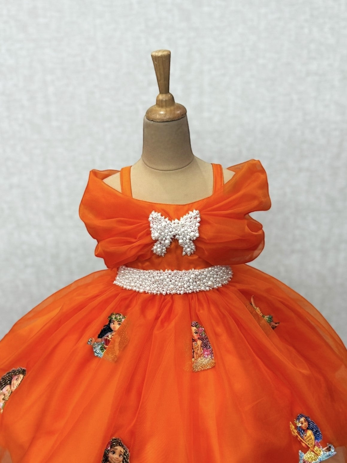 Sun flare Royale Crystal Belt Bow Fantasy Celebration Dress
