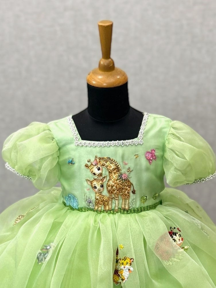 FOREST THEME Fantasy Couture Dream Gown