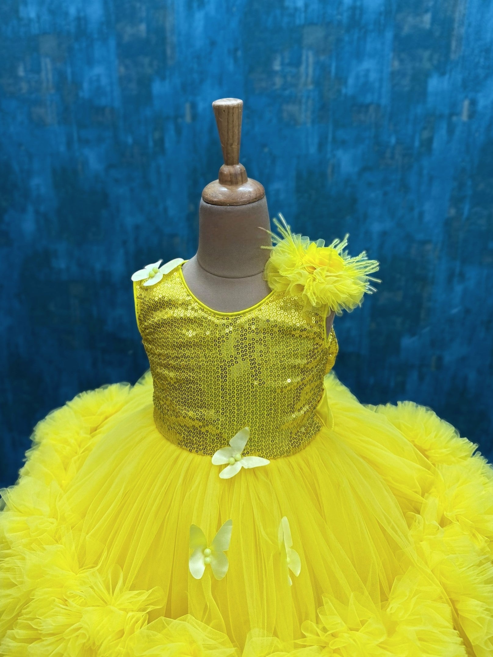 Sunny Whisper Elegance Gown