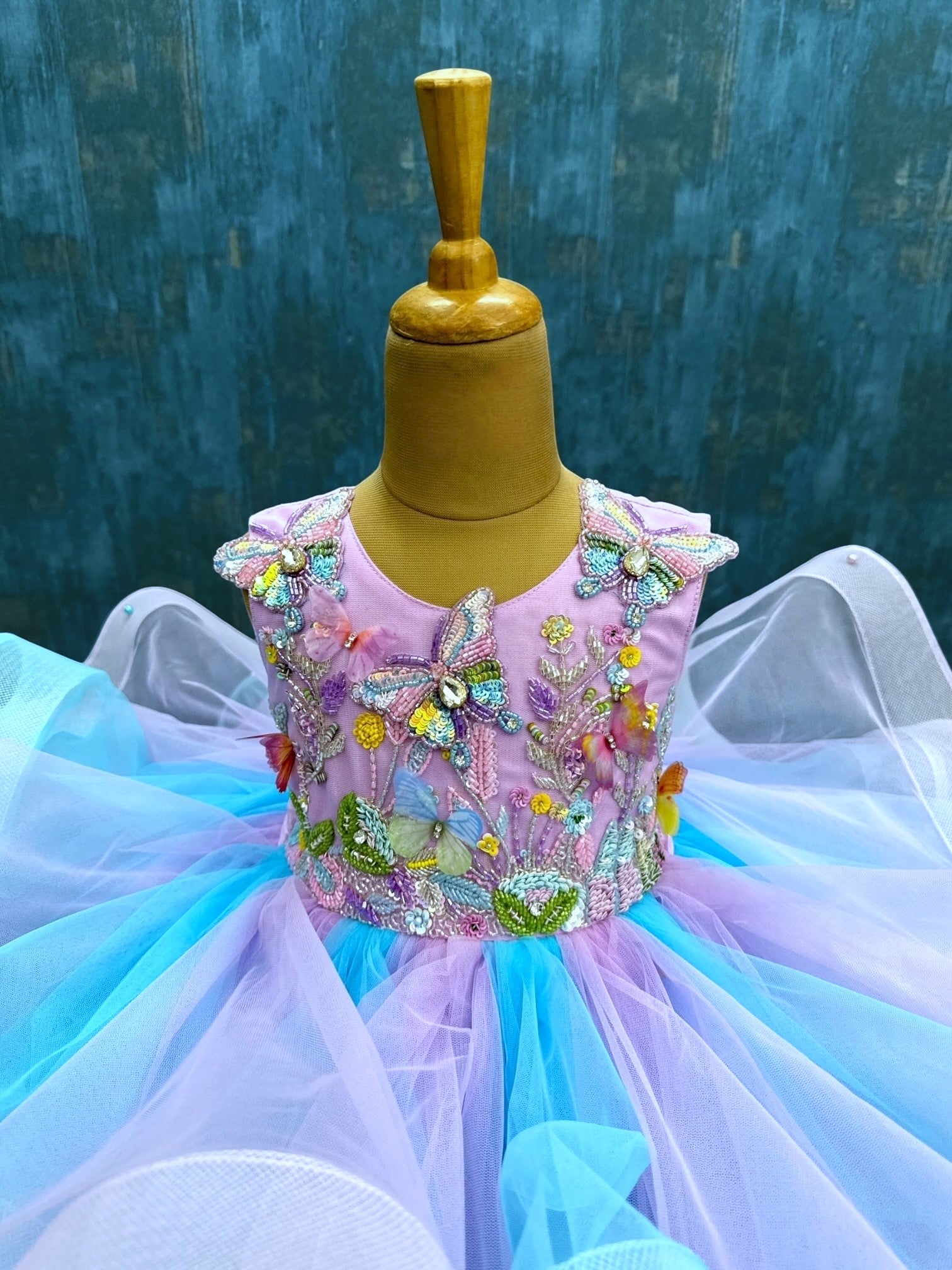 Iridescent Meadow Couture