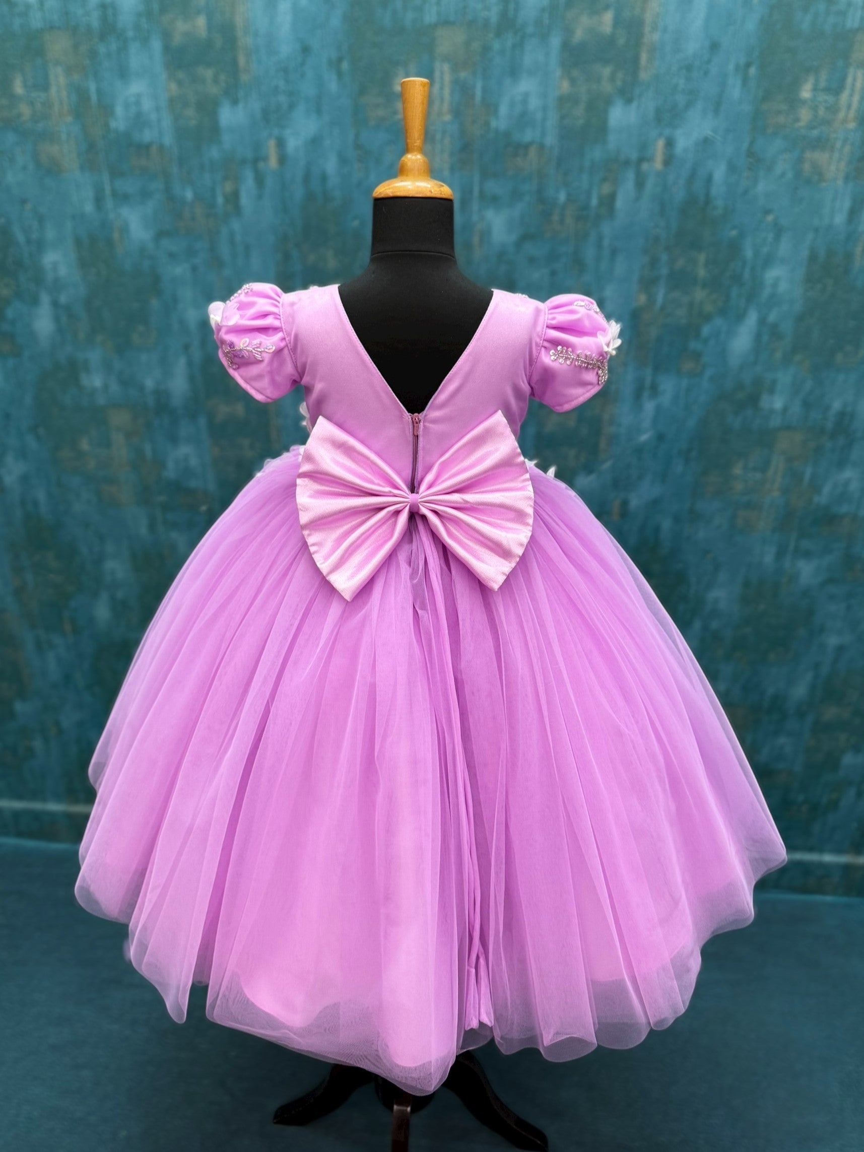 Enchanted Pastel Pink Petal Dress