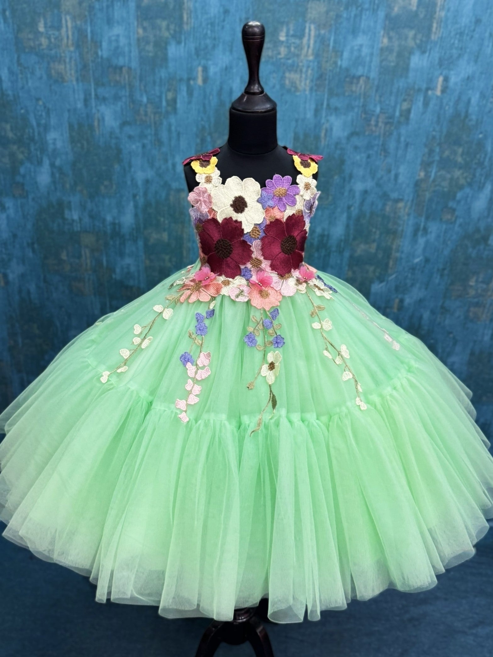 Mint Garden Nymph Dress