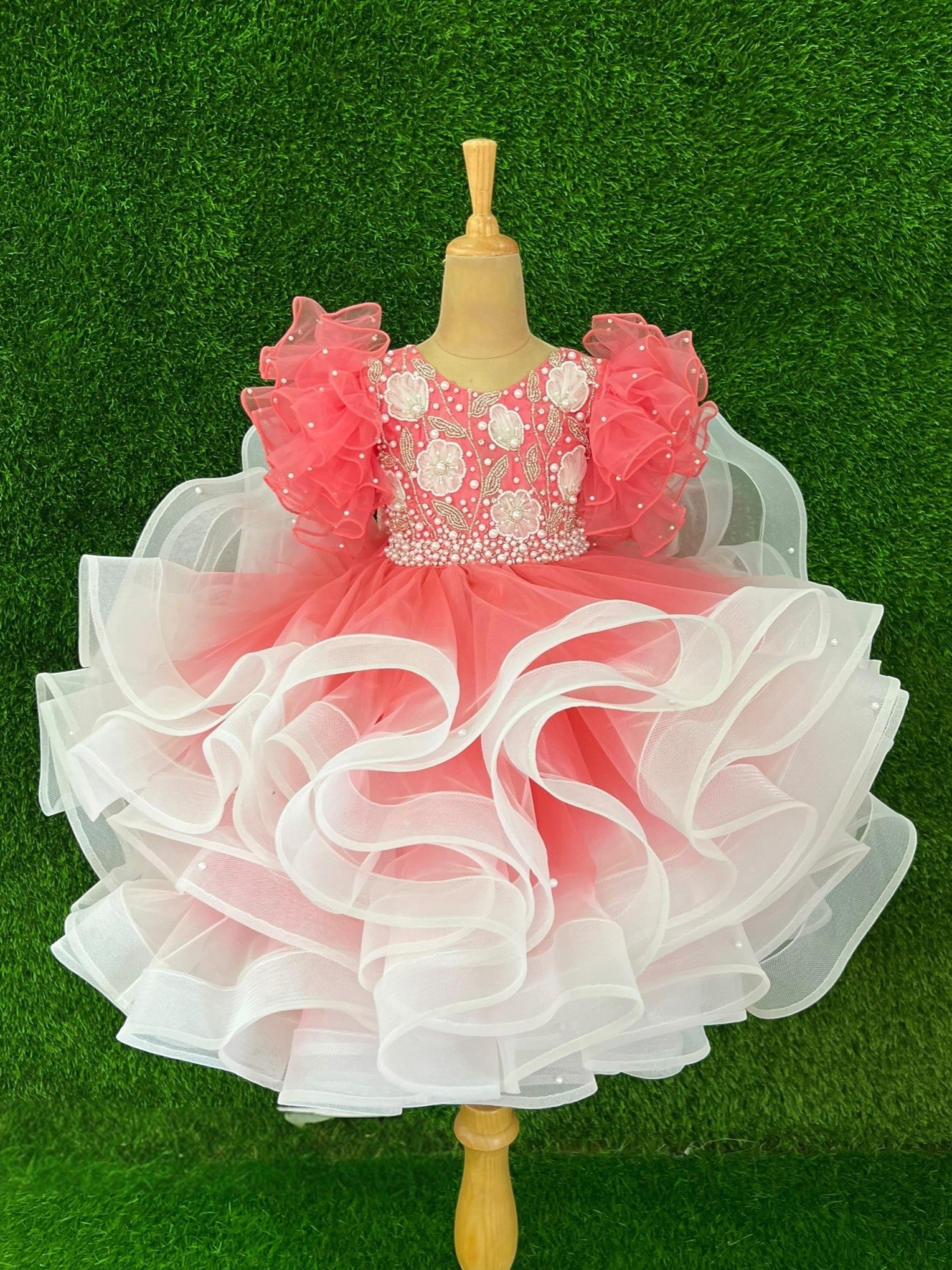Peach Blossom Princess Dress