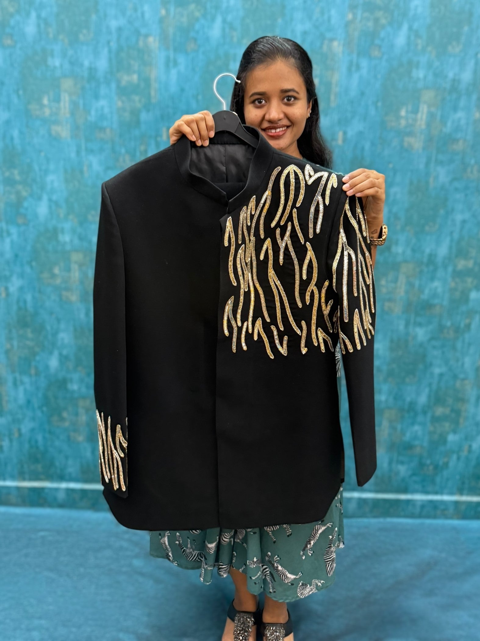 Golden Drift Regal Coat- Comes with Pant