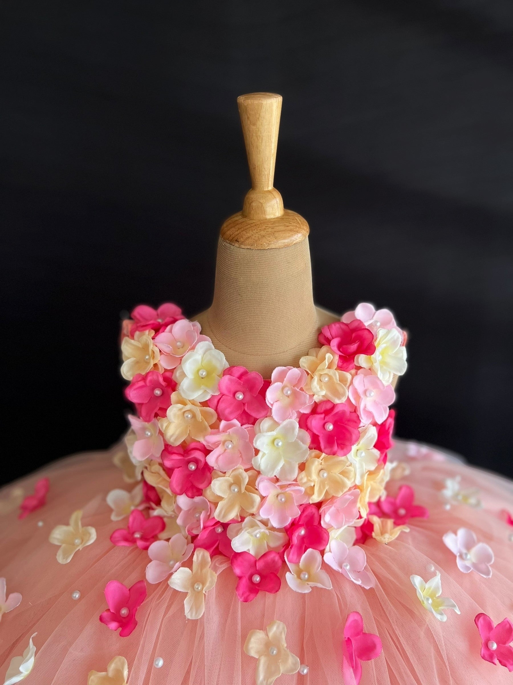 Peachy Meadow Magic Dress