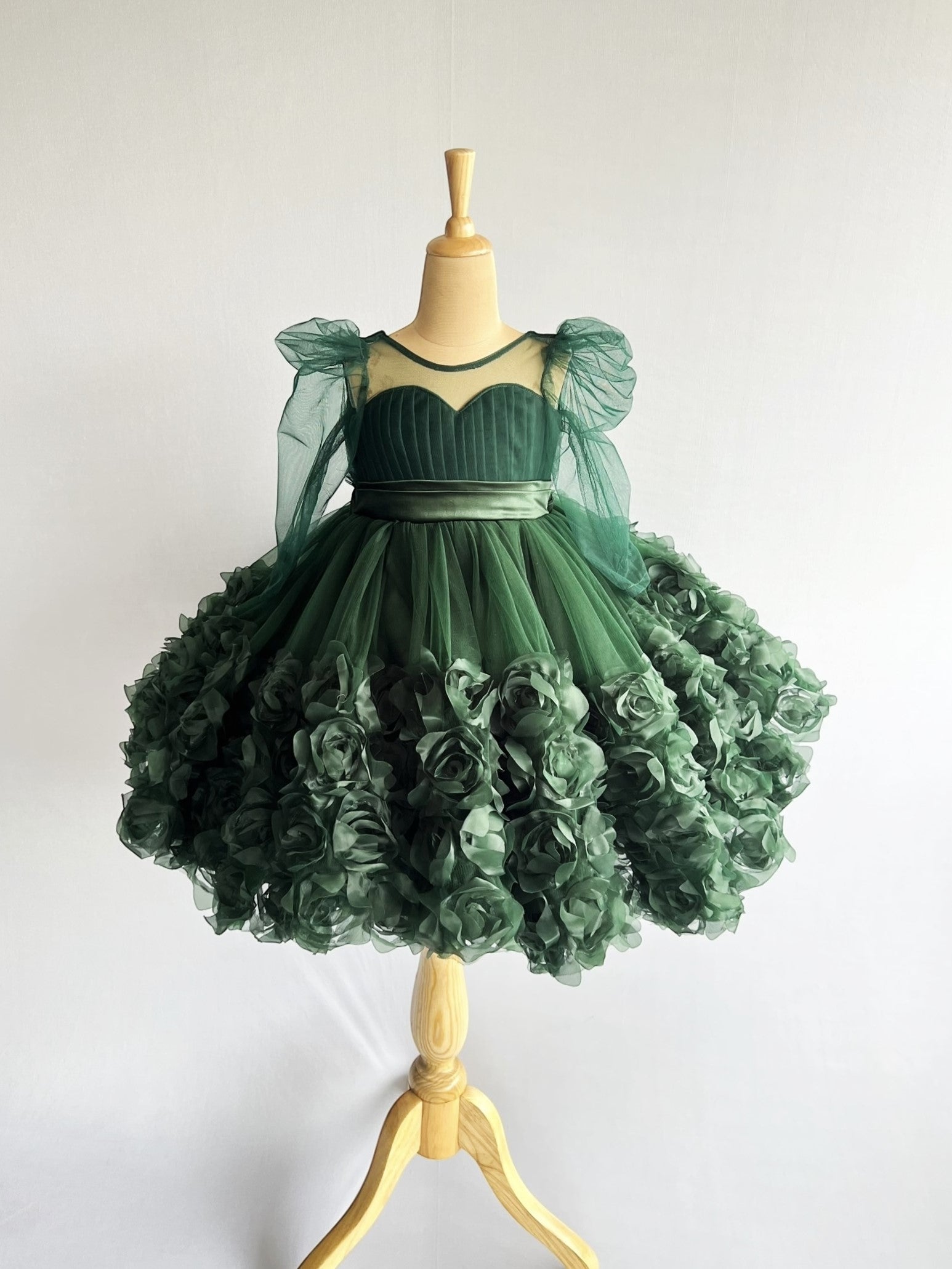 Verdant Rosette Fairy Dress