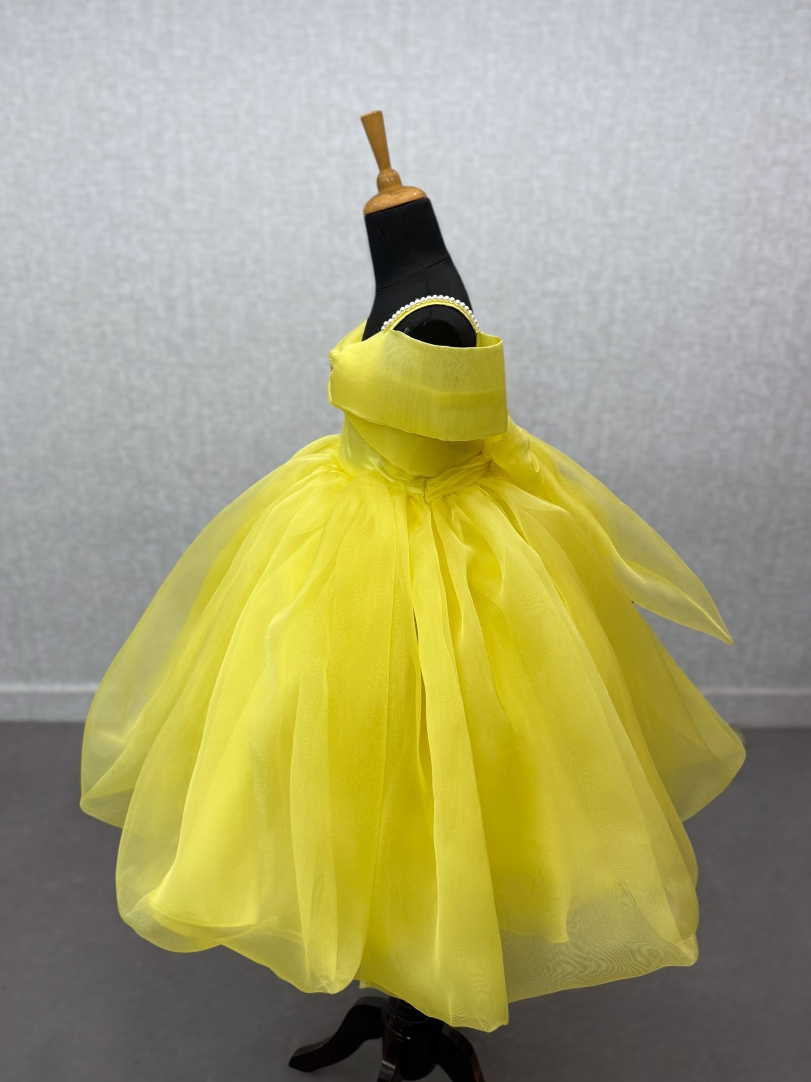 Lemon Luxe Princess Dress