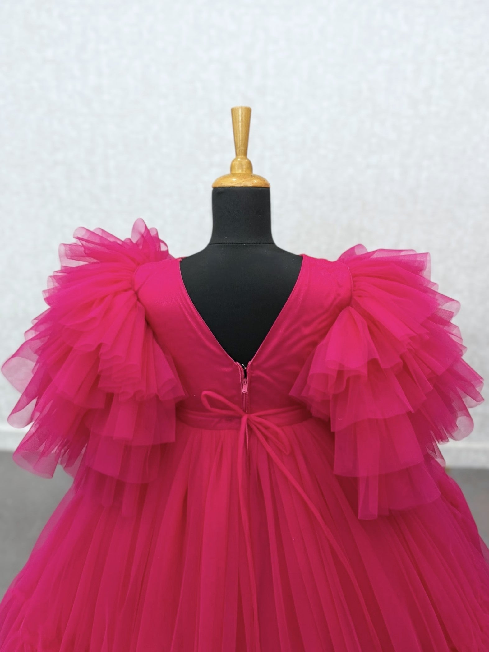 Fuchsia Ruffle Fantasy Dress