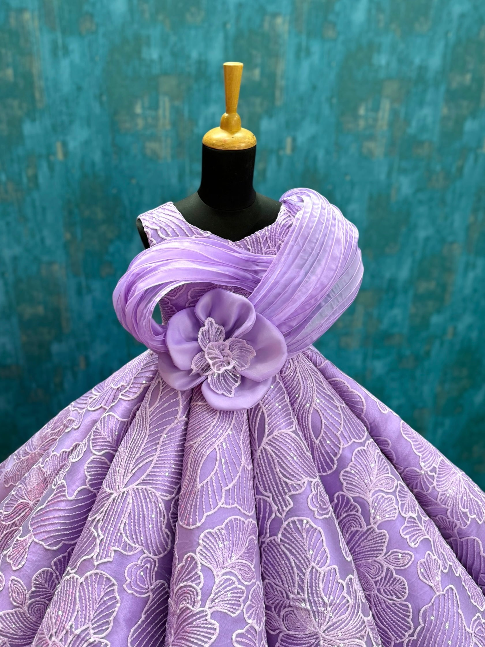 Starlight Lilac Blossom Heirloom Royal Princess Ball Gown