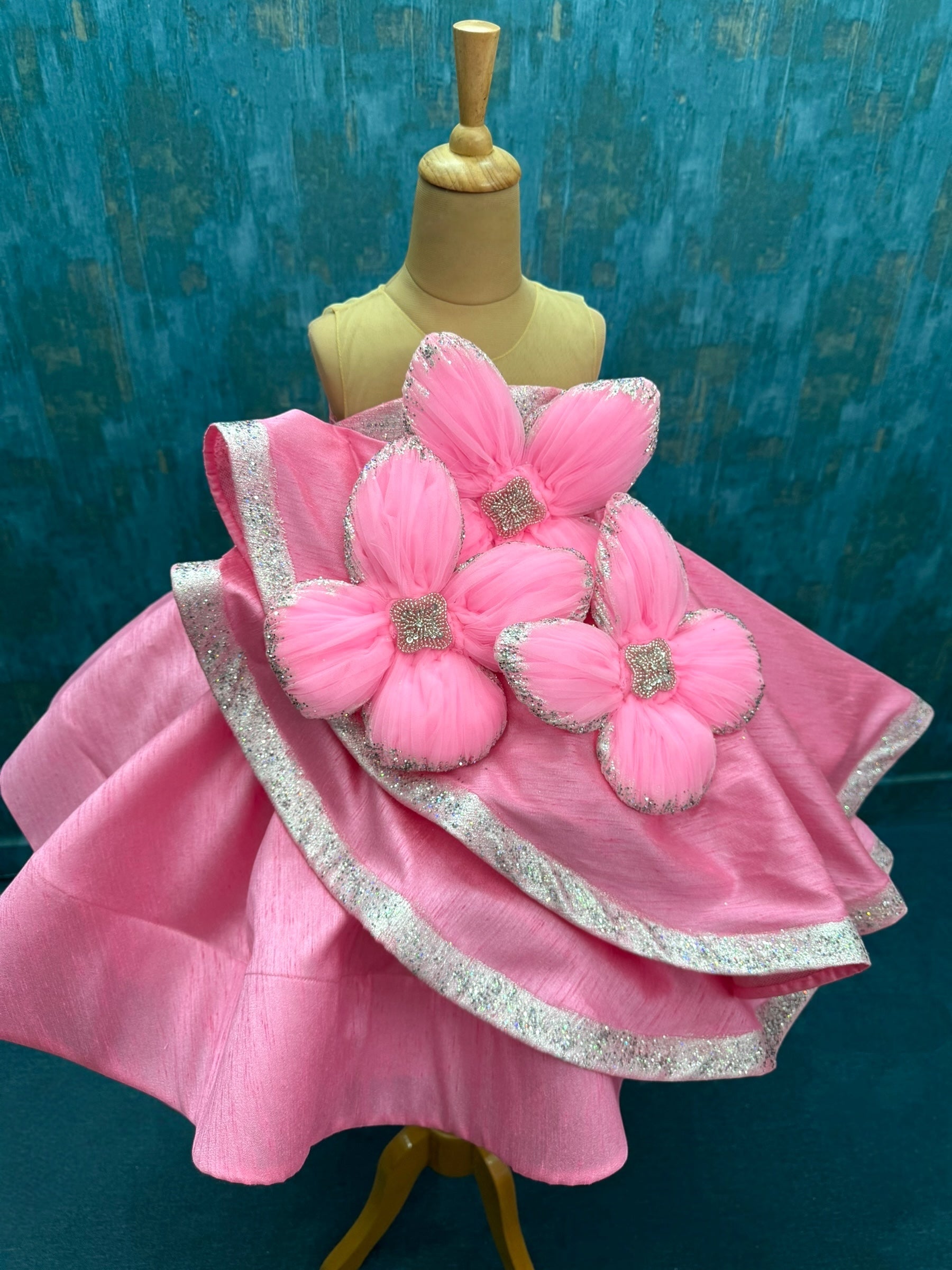 Blush Peony Enchantment Couture Gown