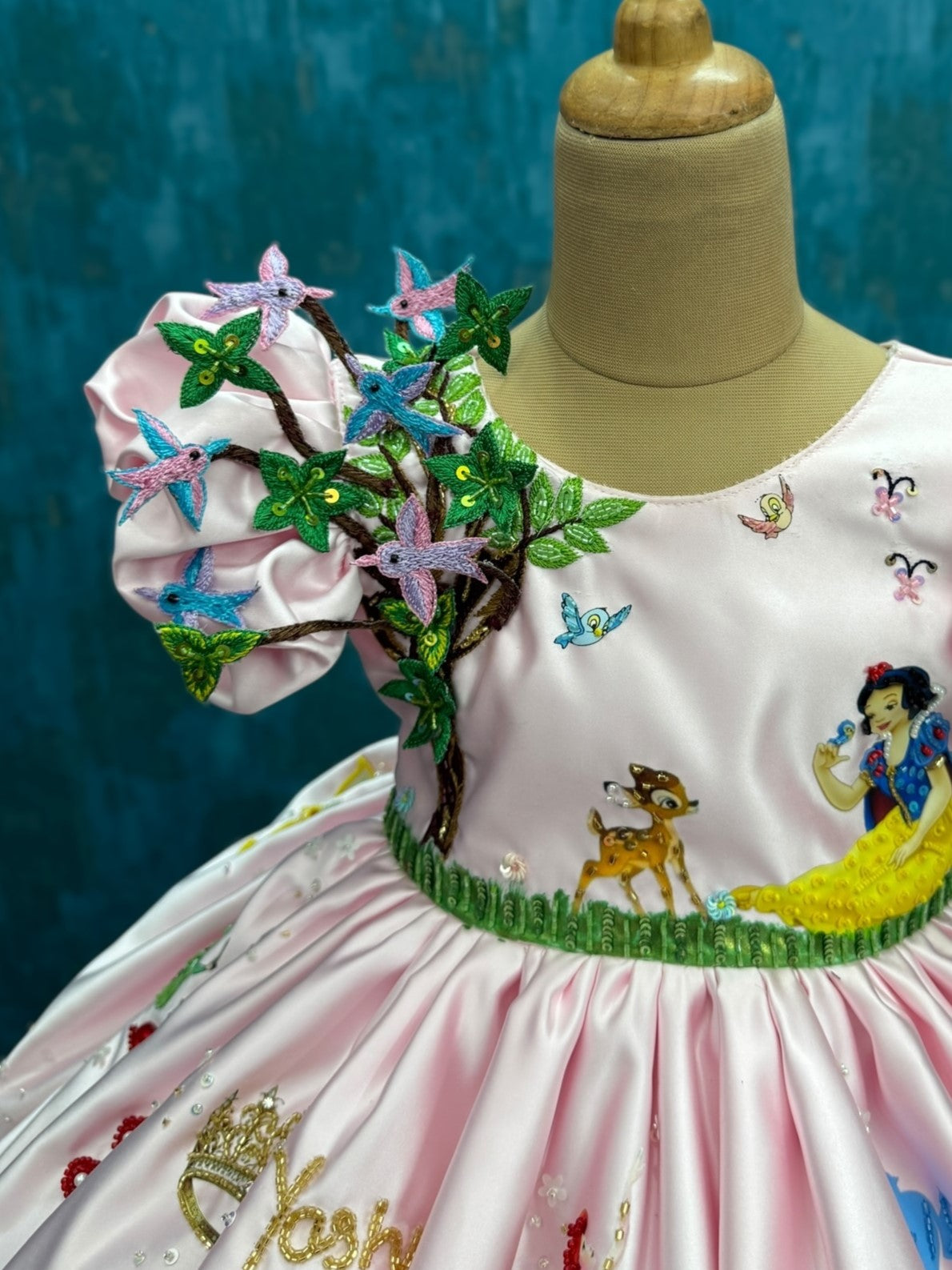 Disney Gown Online, Custom Pink Princess Ball Gown