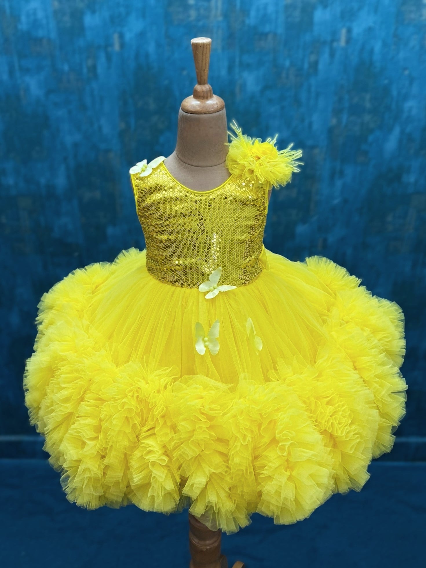 Sunny Whisper Elegance Gown