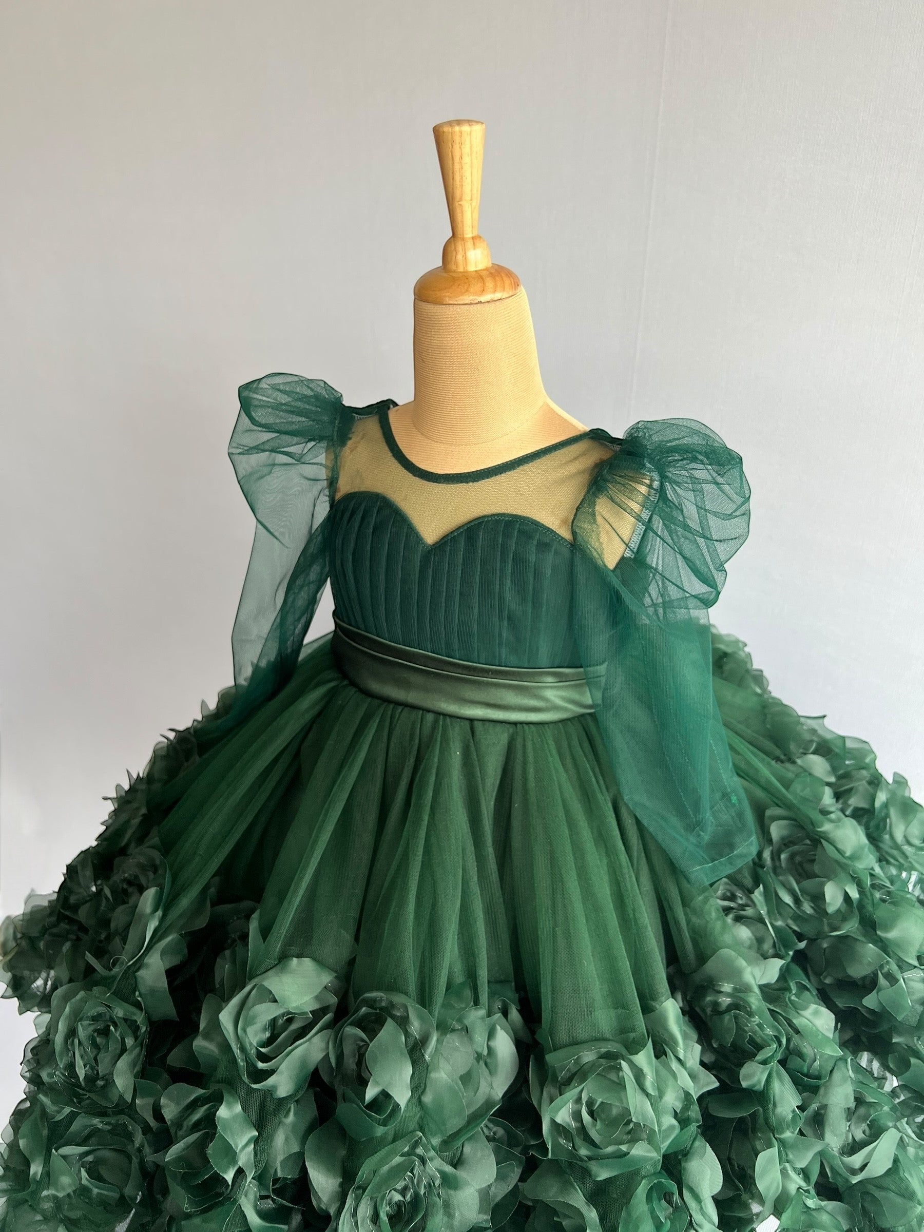 Verdant Rosette Fairy Dress