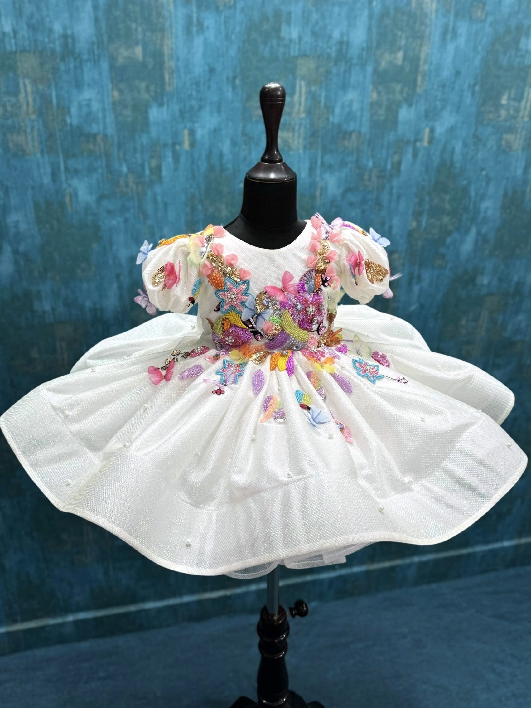 Rainbow Butterfly Garden Dress