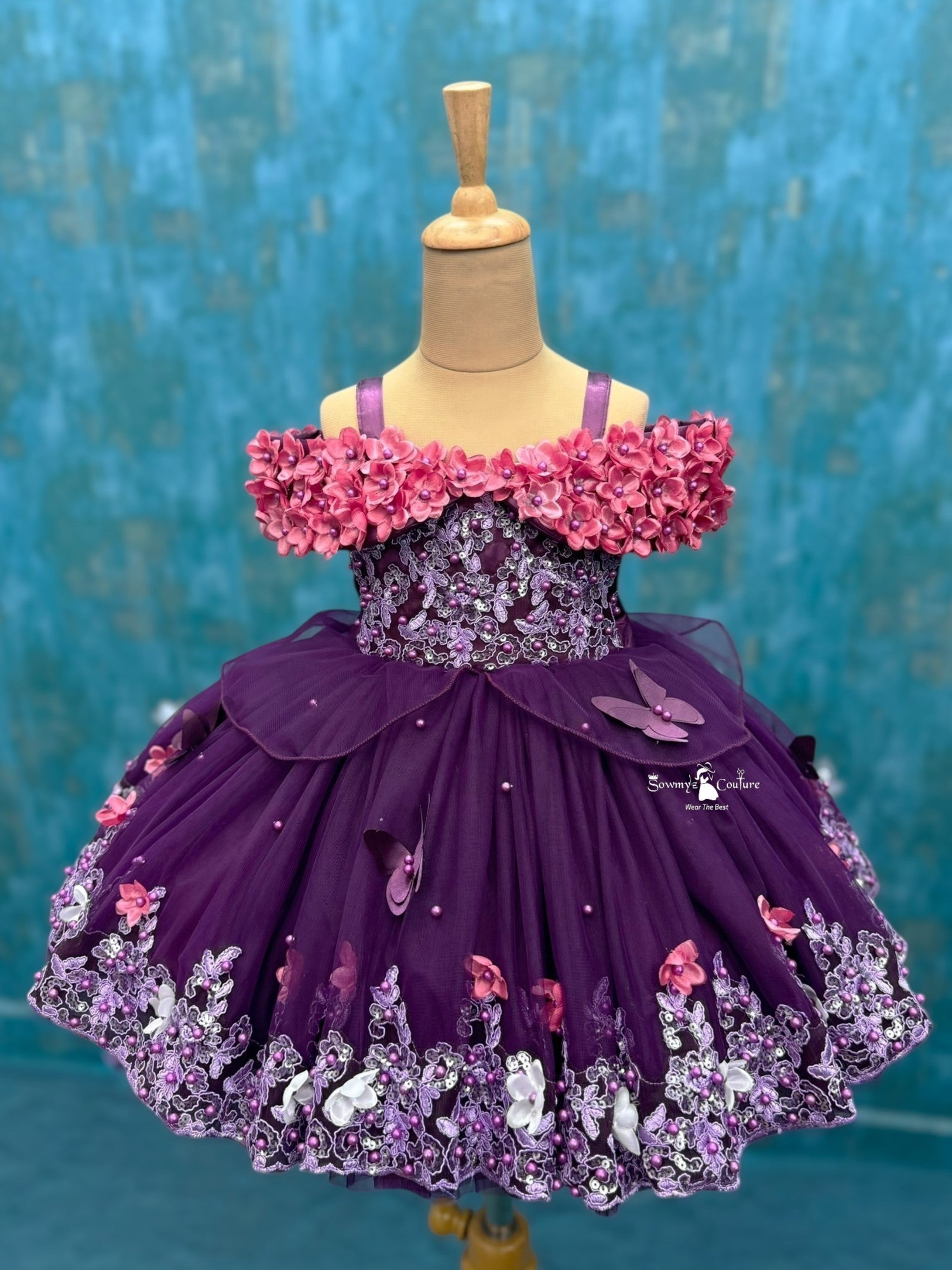 Plum Blossom Couture Duo- Lace Combo