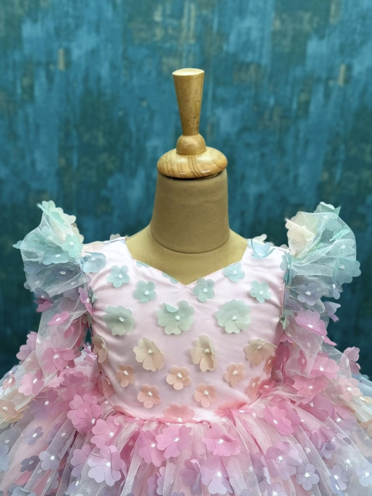 Luna Pastel Petal Dream Princess Gown
