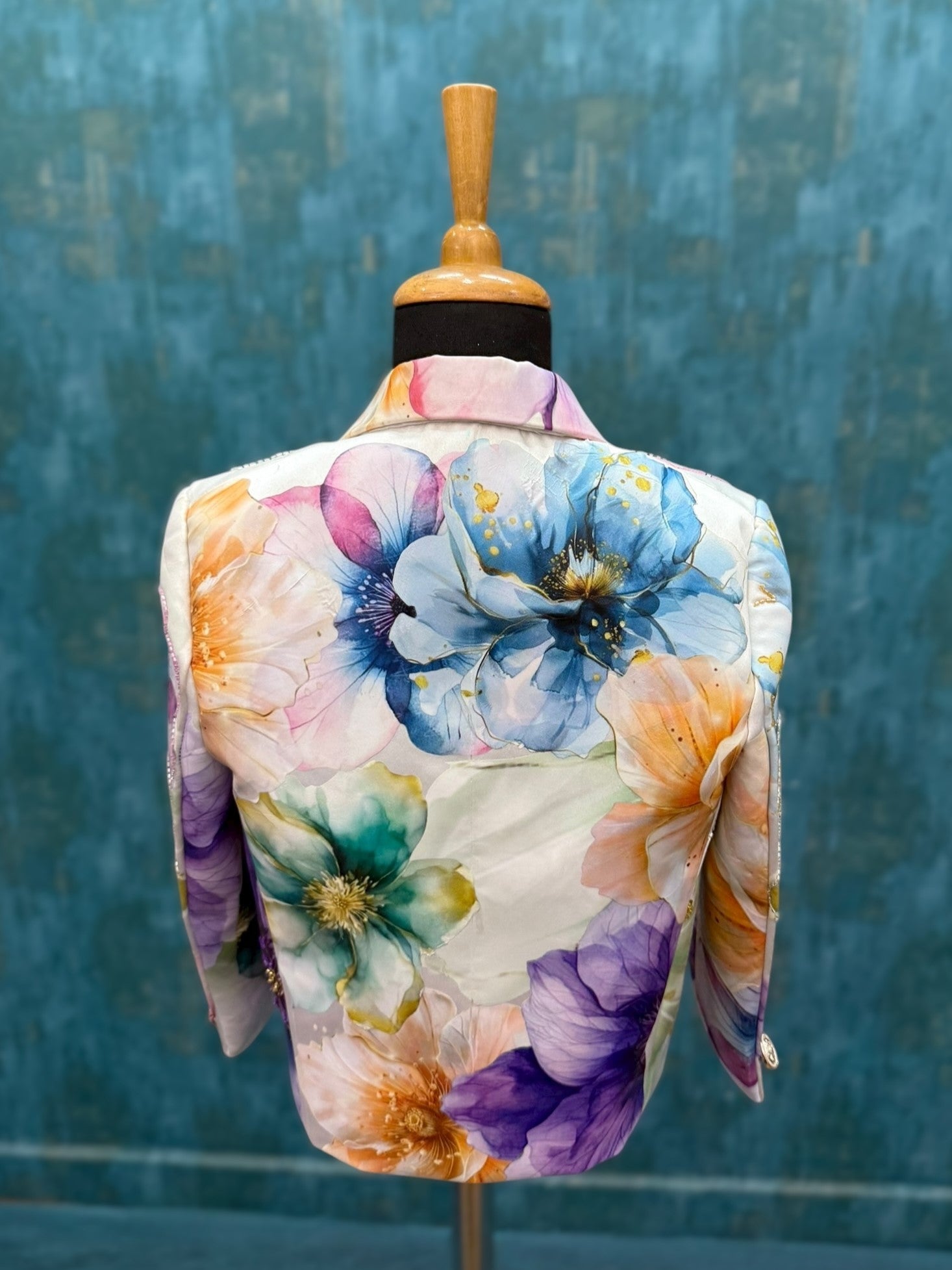 Floral Symphony Atelier- Comes with Shirt and Pant