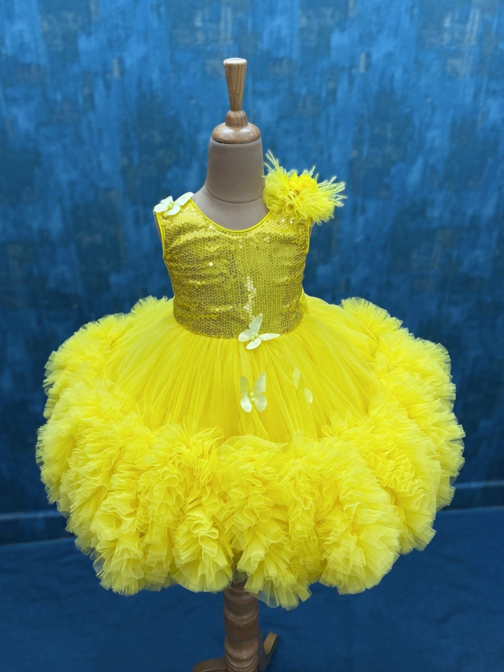 Sunny Whisper Elegance Gown