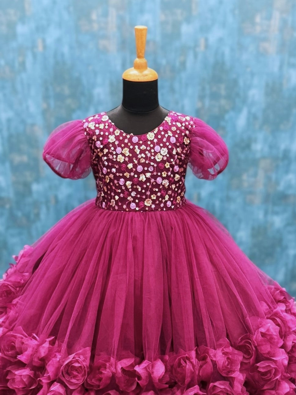 Royal Rosette Princess Dress