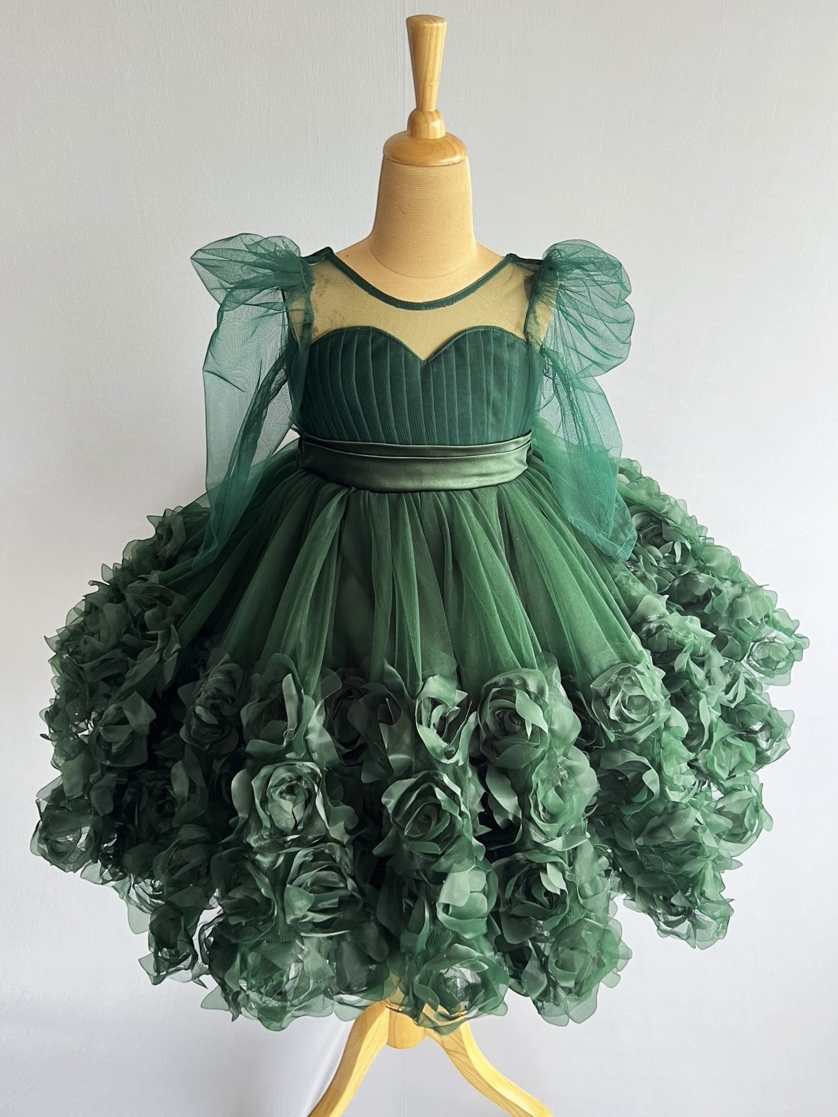Verdant Rosette Fairy Dress