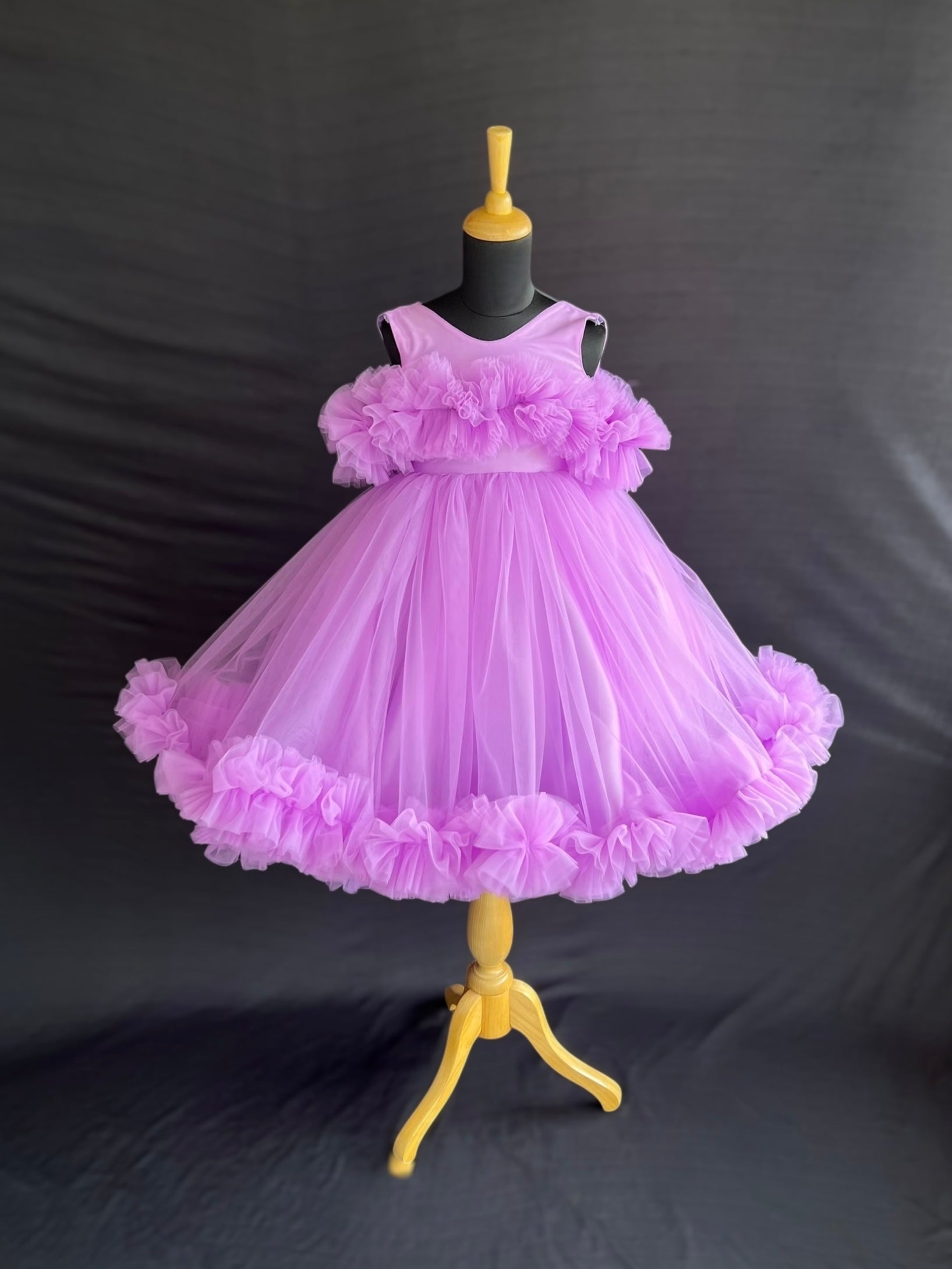 Ruffle Royale Princess Dress