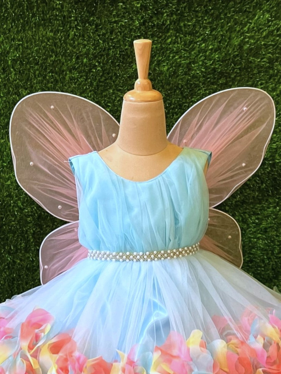 Enchanted Pastel Rose Fairy Gown