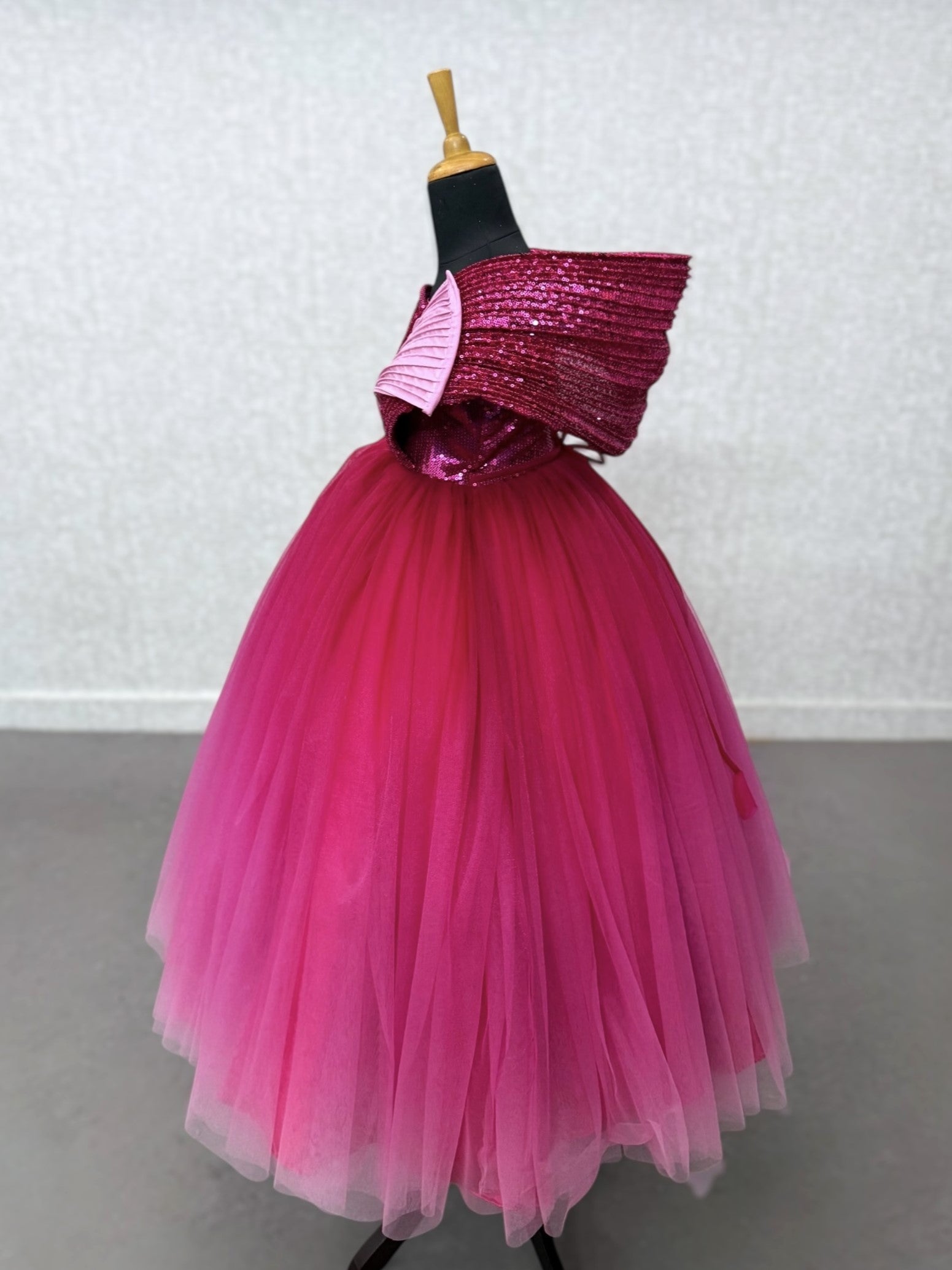 Fuchsia Royale Evening Dress